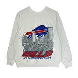 Vintage Buffalo Bills Skyline Crewneck Sweatshirt Small
