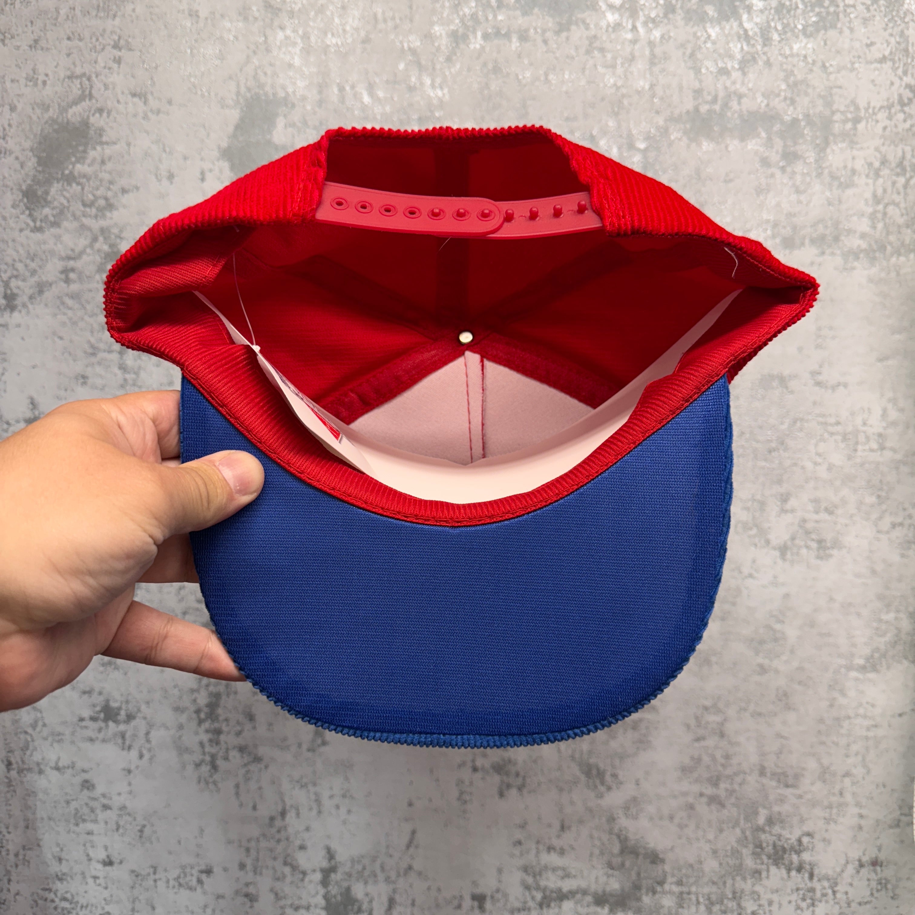 Vintage Buffalo Bills Corduroy Snapback Hat
