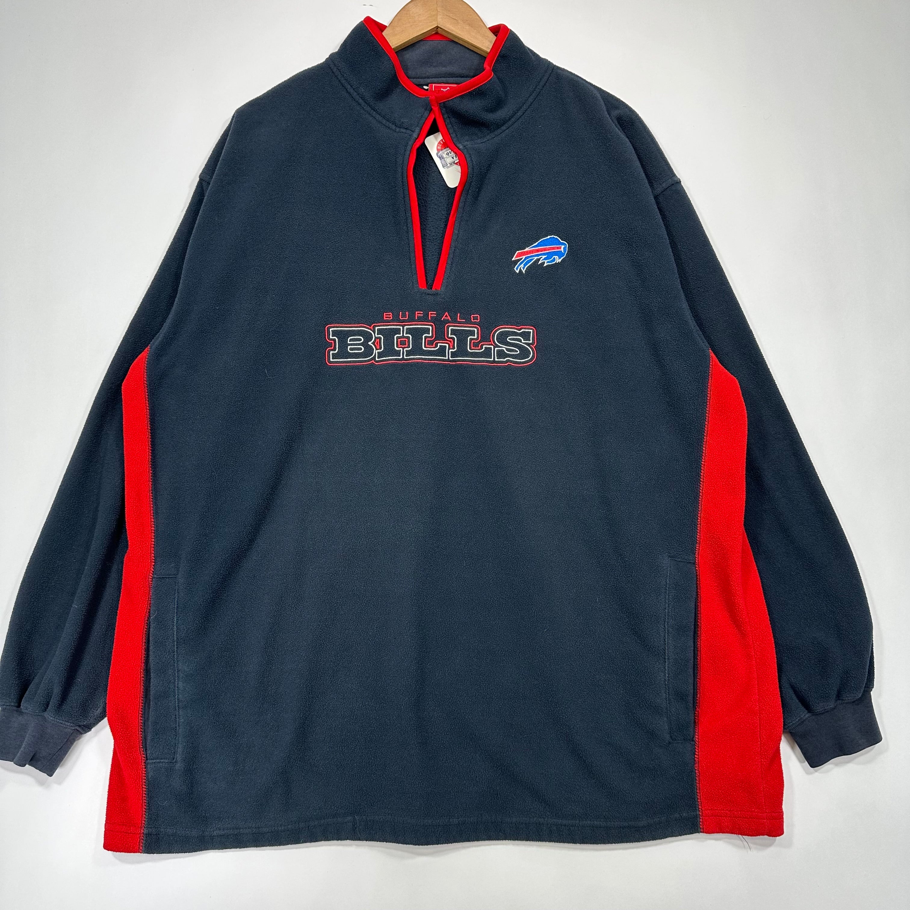 Vintage Buffalo Bills Fleece Crewneck Sweatshirt XXL