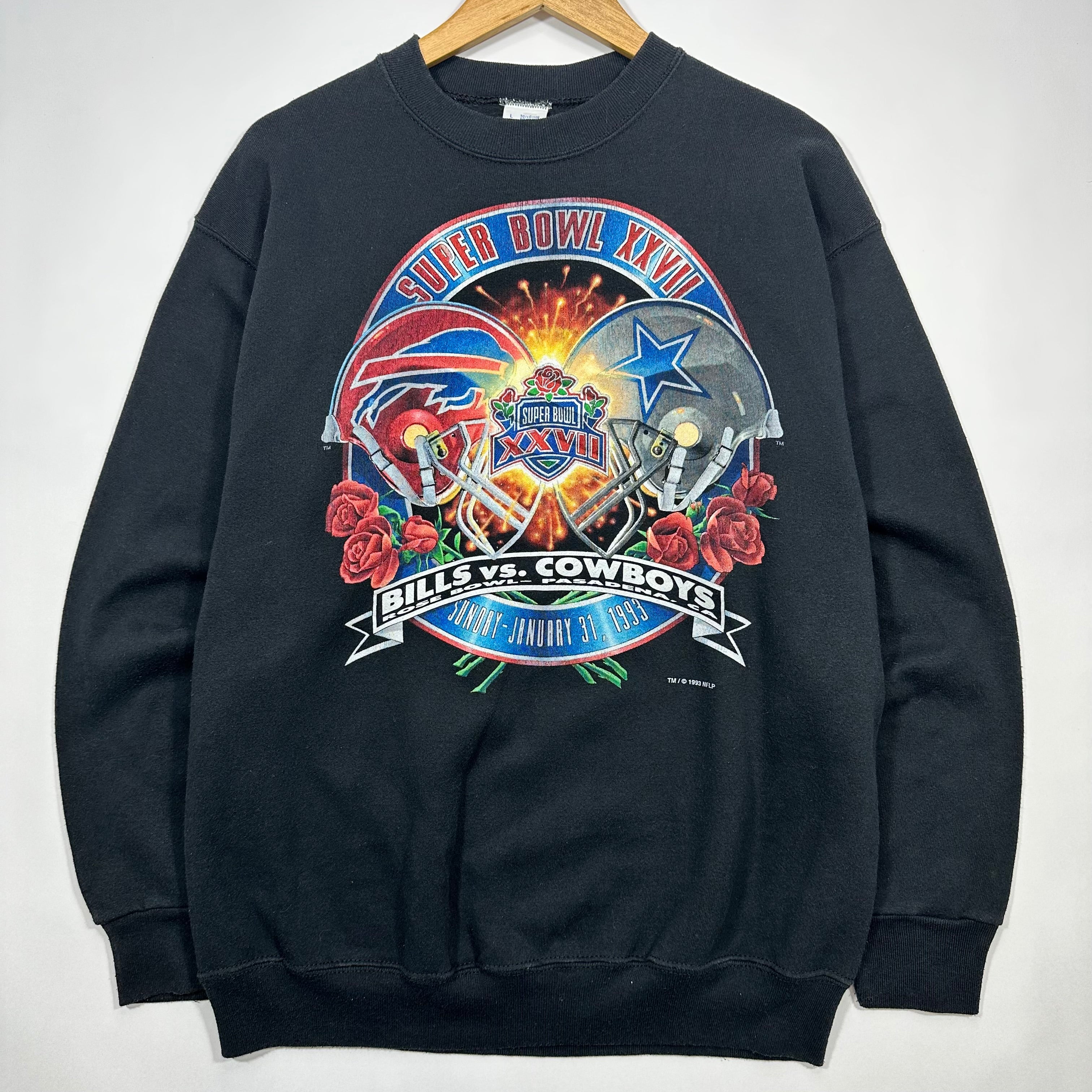 Vintage Buffalo Bills 1993 Super Bowl Crewneck Sweatshirt Large
