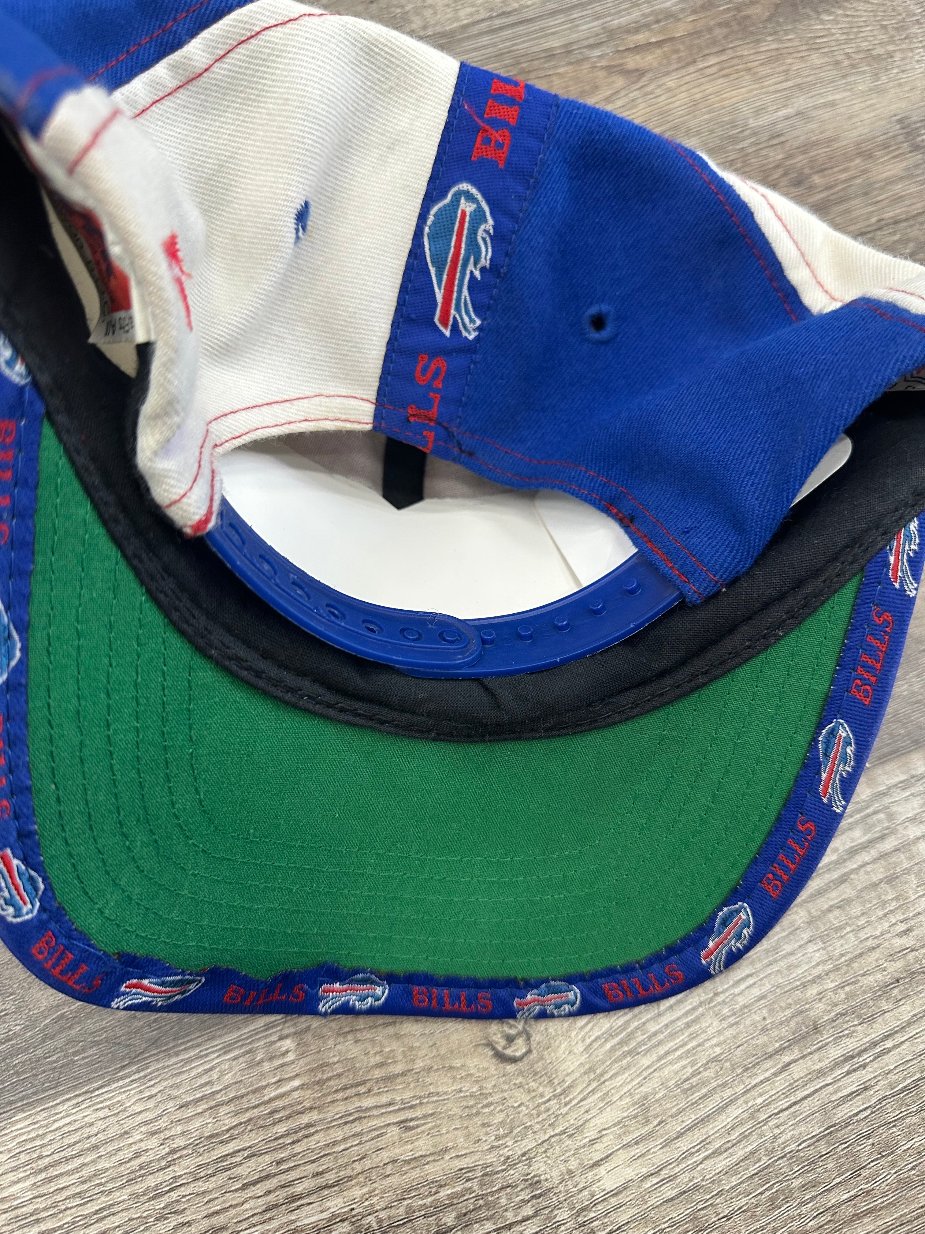 Vintage Buffalo Bills Tape Logo Snapback Hat