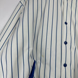 Vintage Buffalo Bills Pinstripe Varsity Bomber Jacket XL
