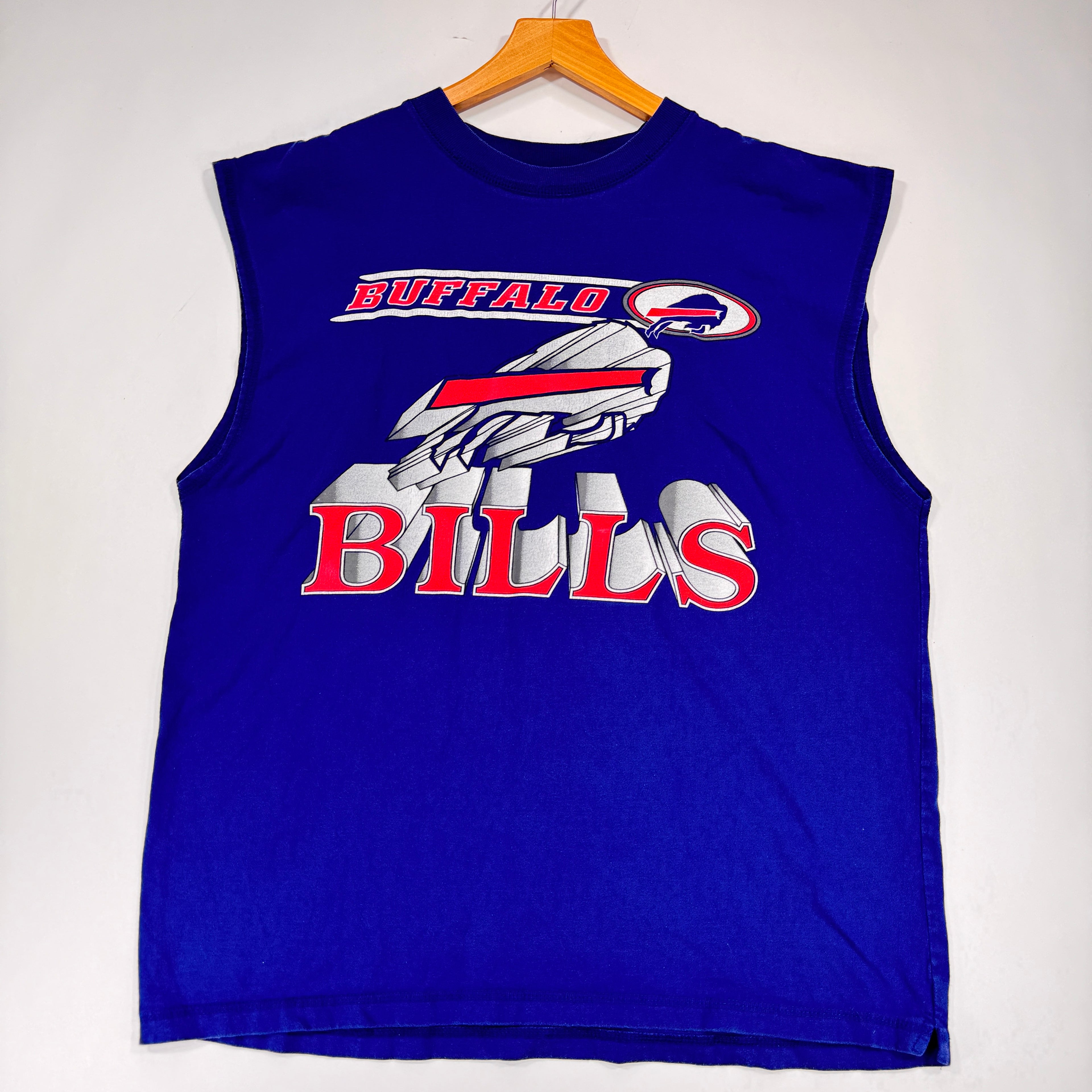 Vintage Buffalo Bills Muscle Shirt Large