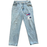 Vintage Buffalo Bills Starter Jeans Pants 33x32