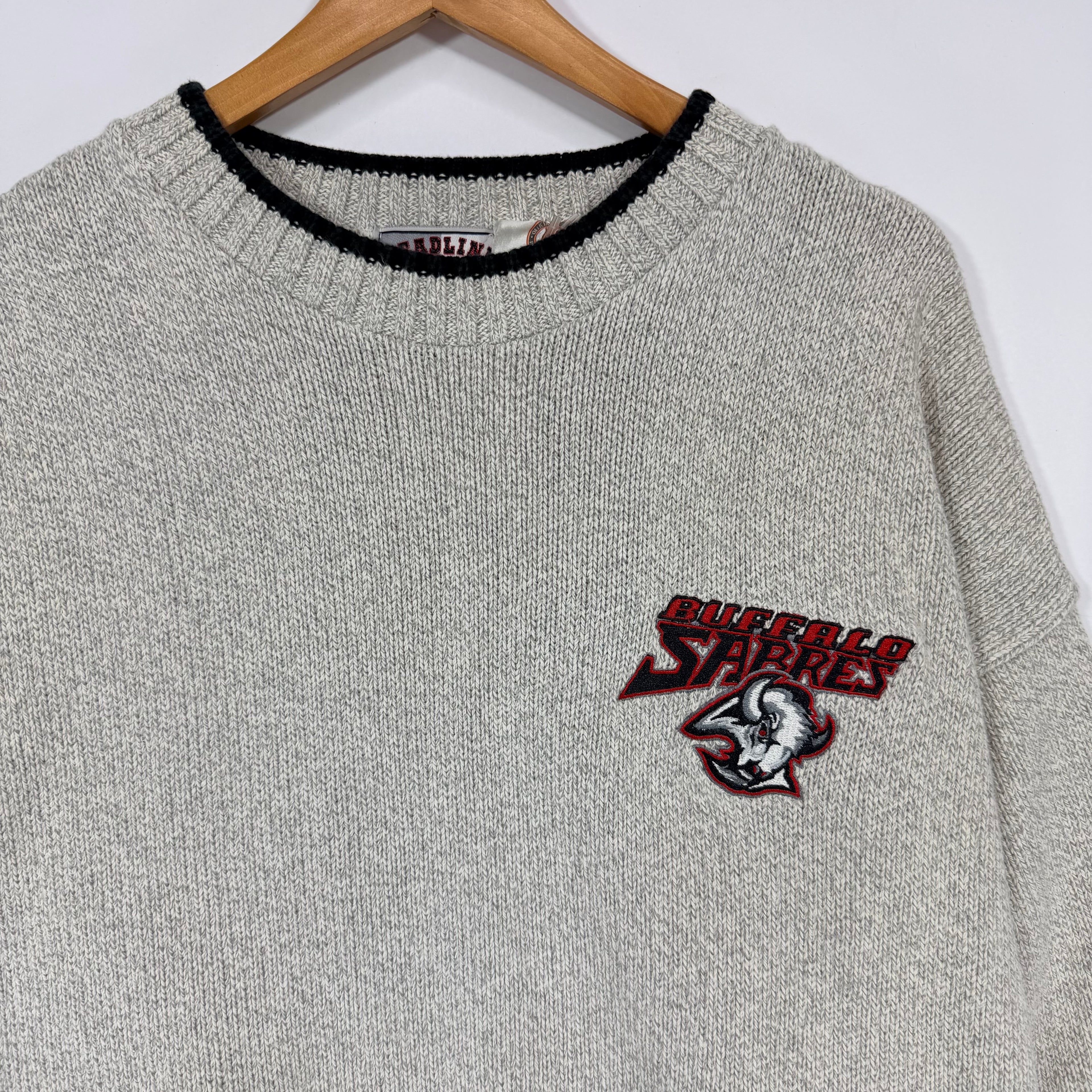 Vintage Buffalo Sabres Knit Sweater Sweatshirt XL