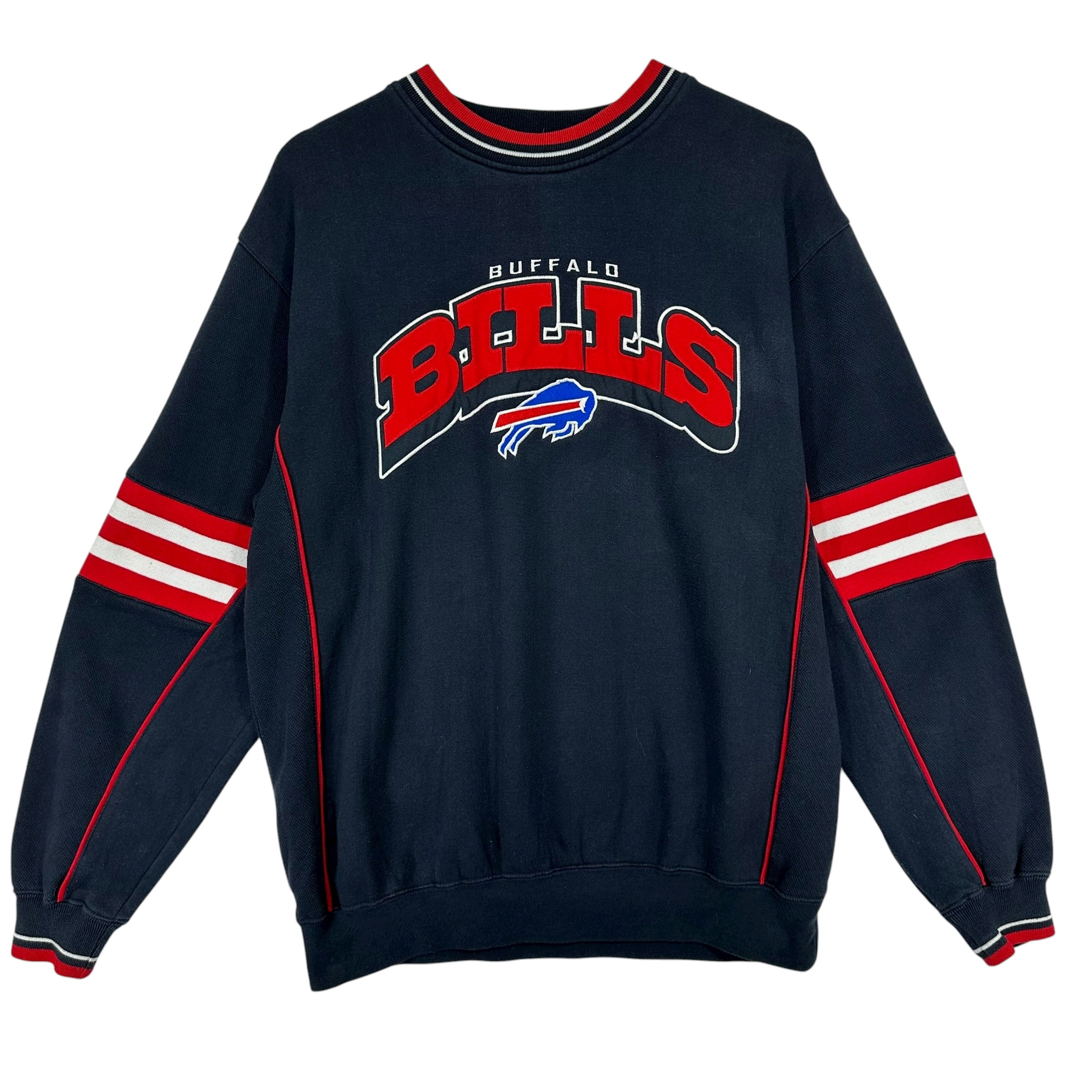 Vintage Buffalo Bills Embroidered Crewneck Sweatshirt Medium