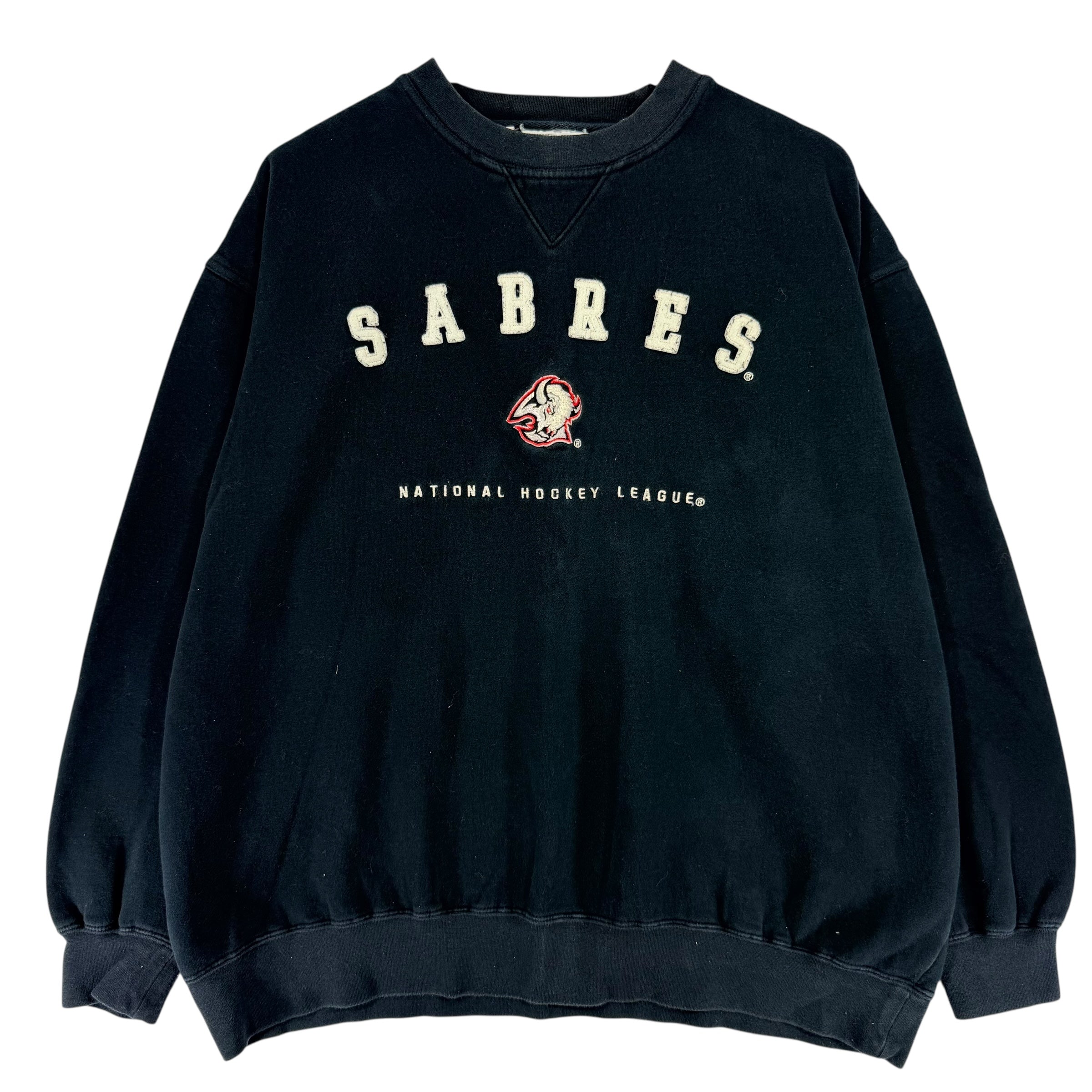 Vintage Buffalo Sabres Embroidered Crewneck Sweatshirt XL