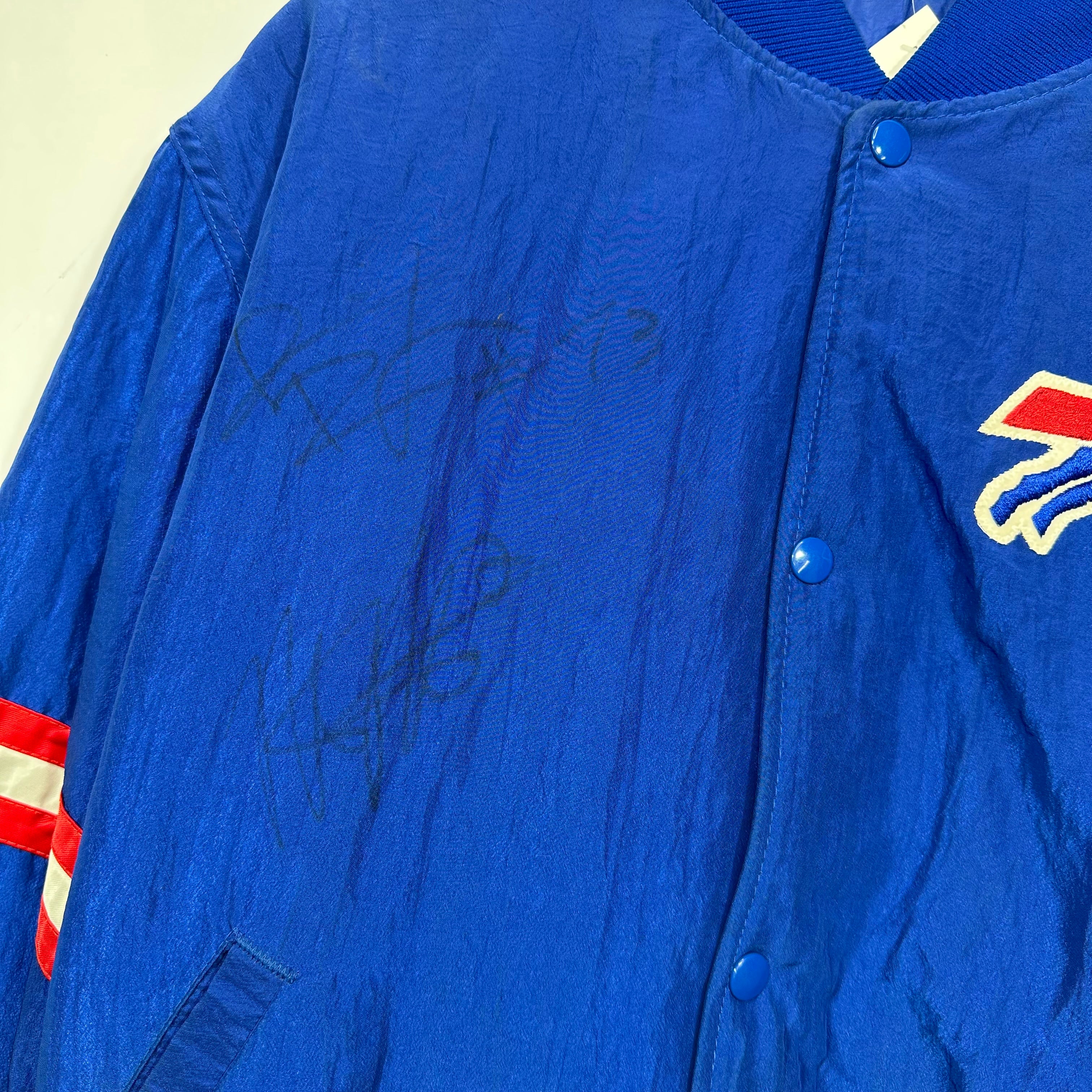 Vintage Buffalo Bills Starter Bomber Jacket Large