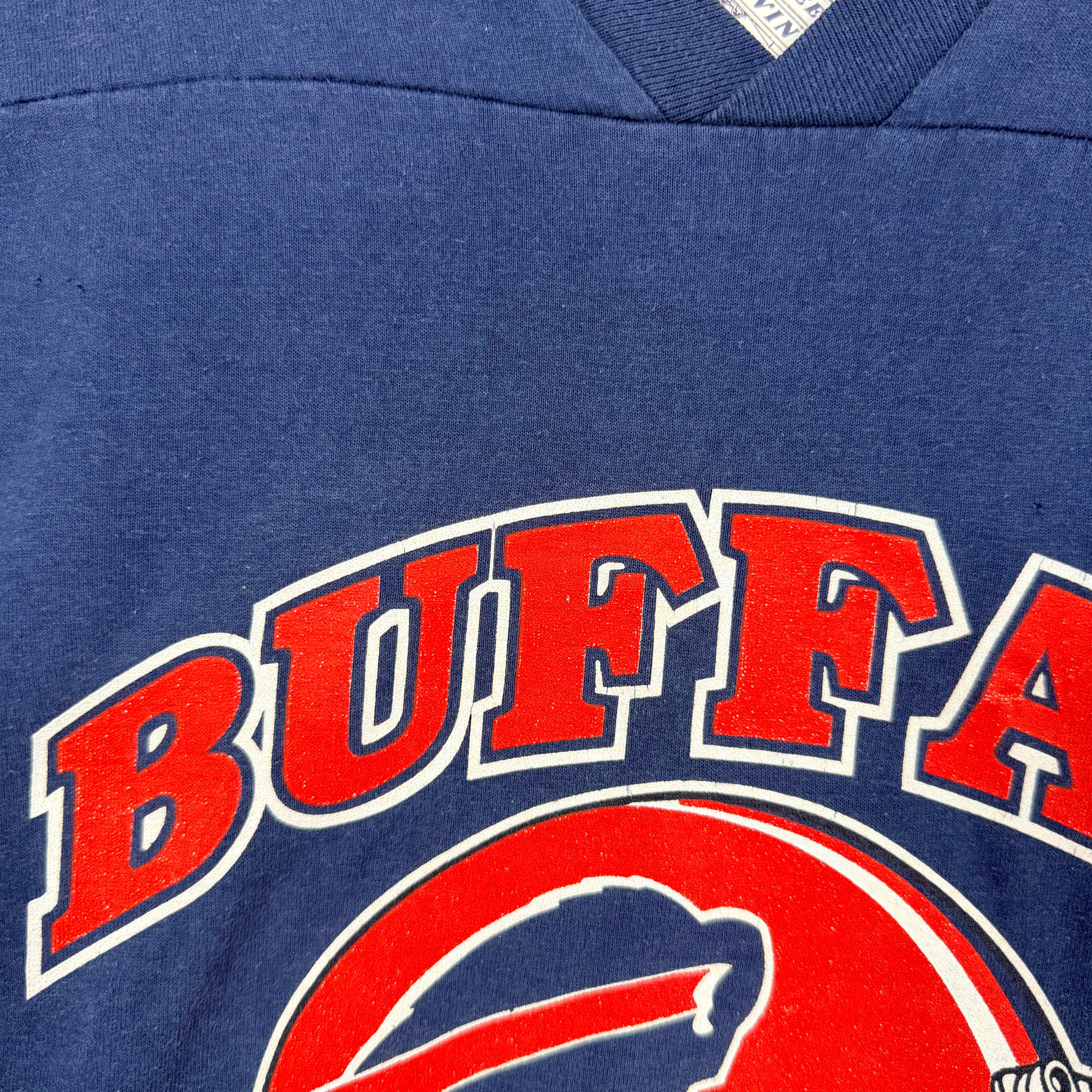 Vintage Buffalo Bills 3/4 Sleeve Shirt Large