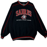 Vintage Buffalo Sabres Embroidered Crewneck Sweatshirt Large
