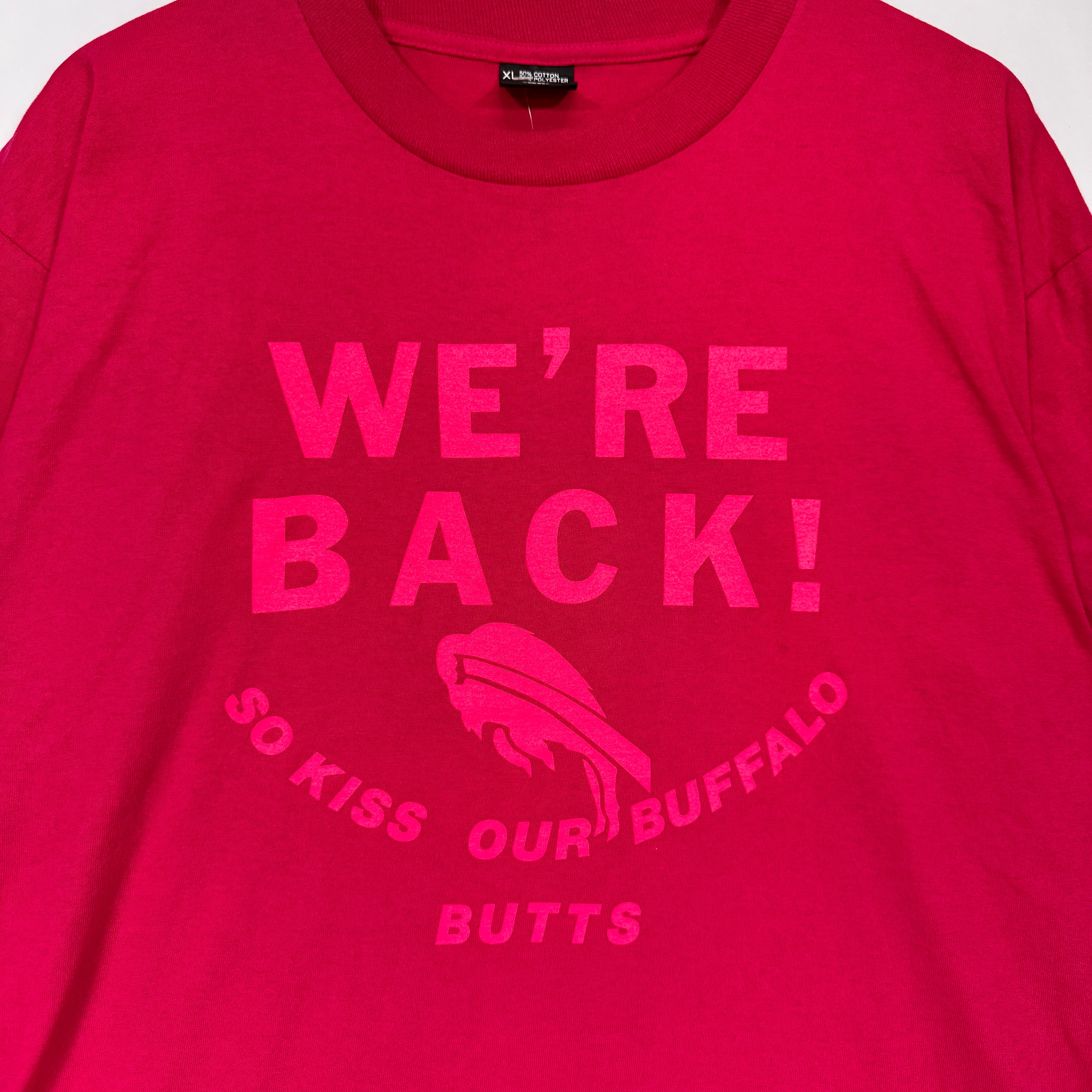Vintage Buffalo Bills “We’re Back” Shirt XL