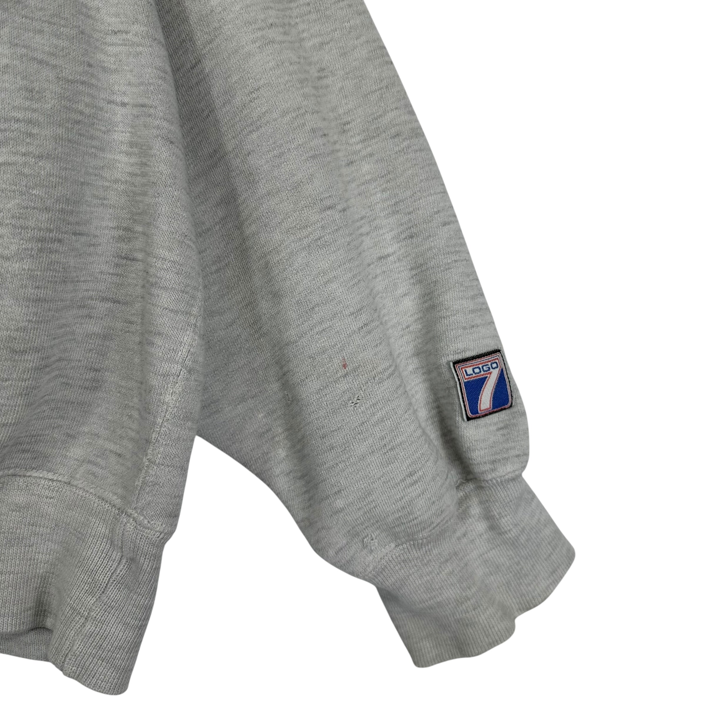 Vintage Buffalo Bills Embroidered Crewneck Sweatshirt Medium