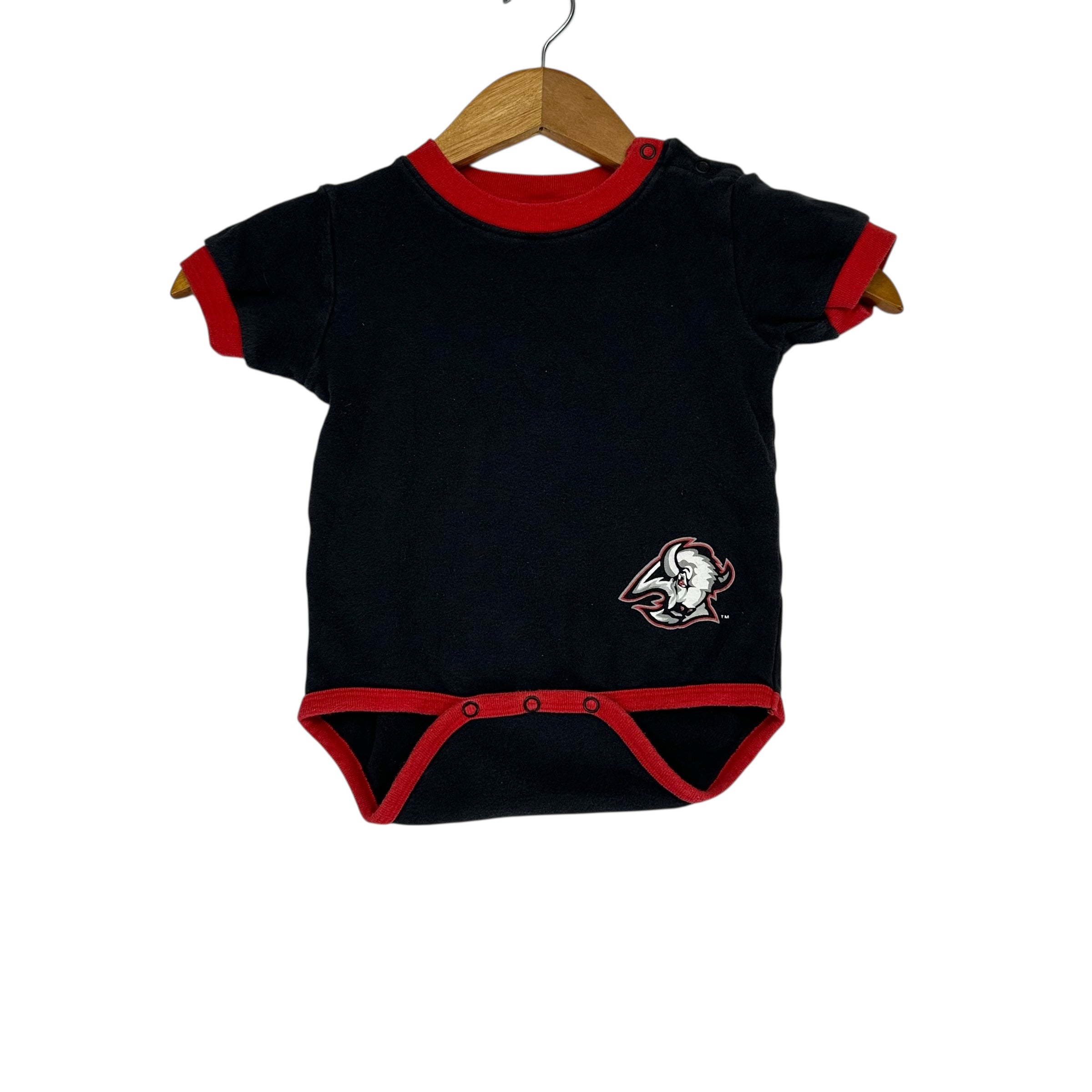 Vintage Kids Buffalo Sabres Shirt Onesie Size 18 Months