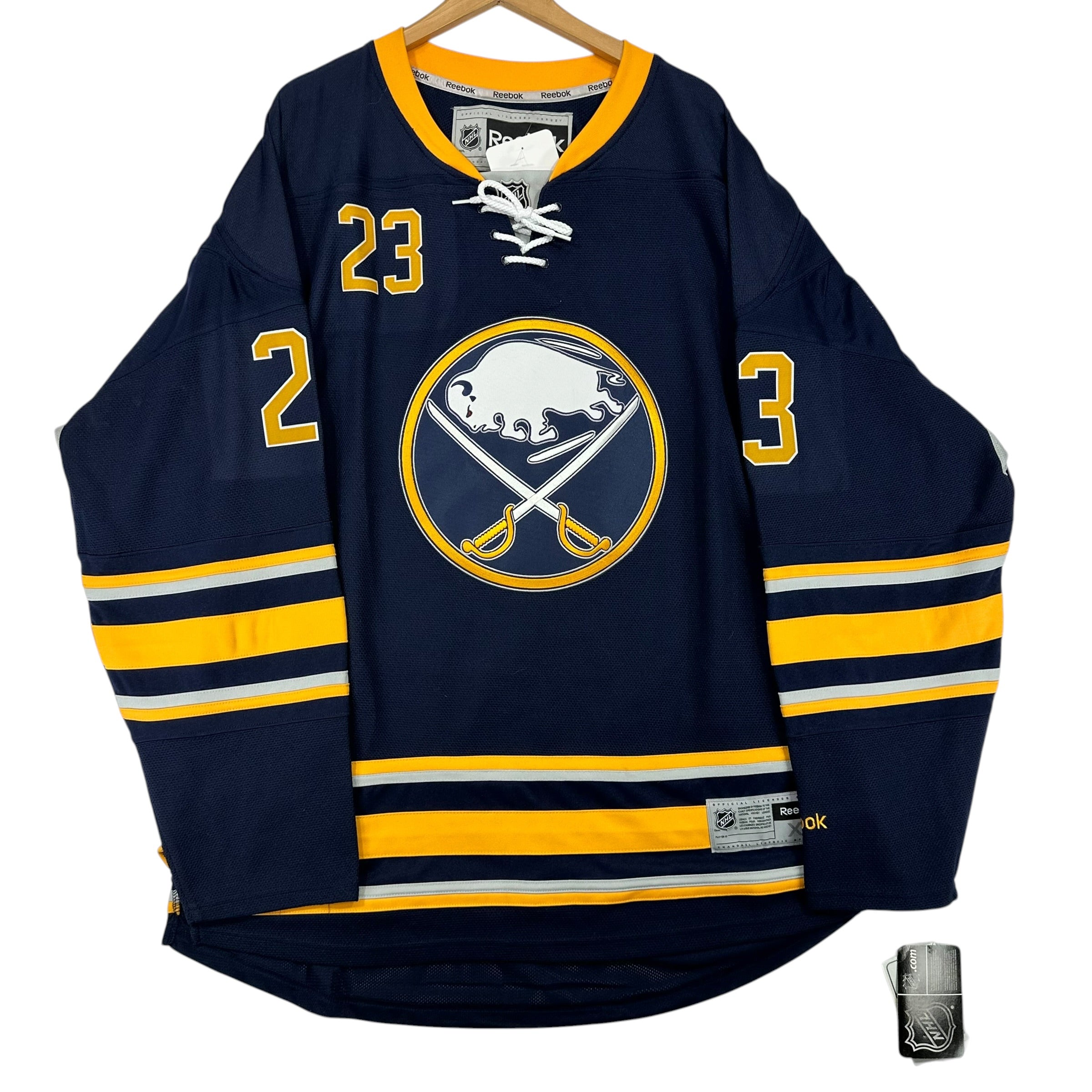 Vintage Buffalo Sabres Deadstock Leino Jersey XL