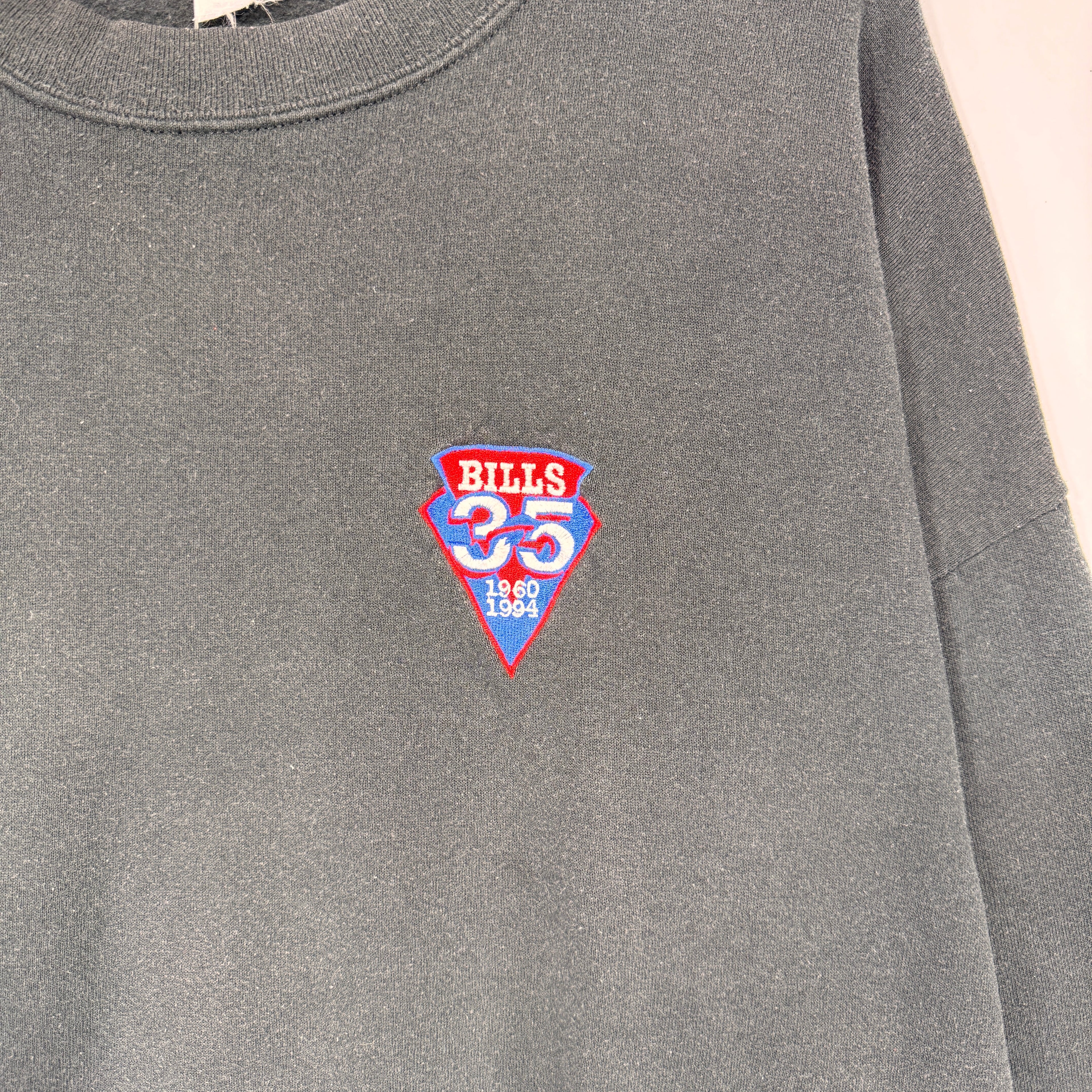 Vintage Buffalo Bills 35th Anniversary Crewneck Sweatshirt XL