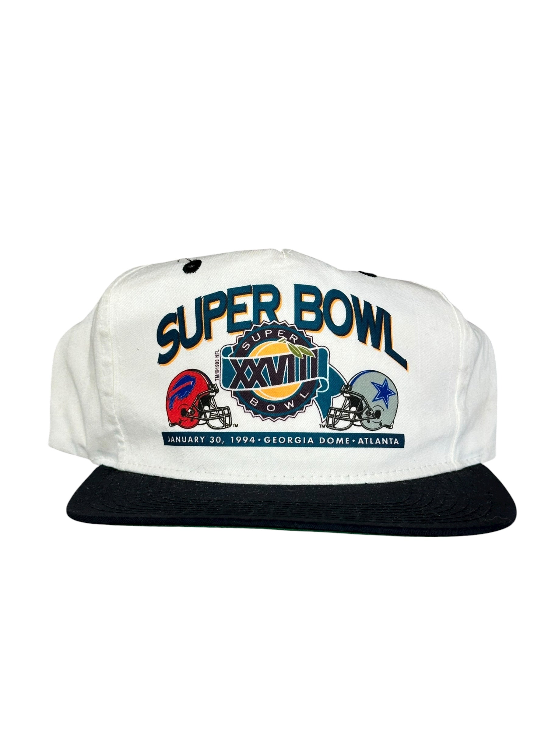 Vintage Buffalo Bills Dallas Cowboys Super Bowl XXVIII Snapback Hat