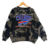 Vintage Buffalo Bills Custom Crewneck Sweatshirt Large