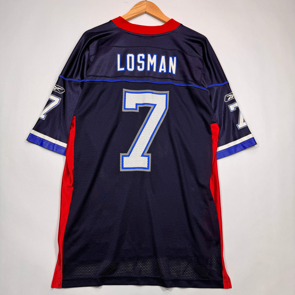Vintage Buffalo Bills Losman #7 Jersey Shirt Medium