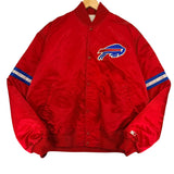 Vintage Buffalo Bills Starter Satin Bomber Jacket XL