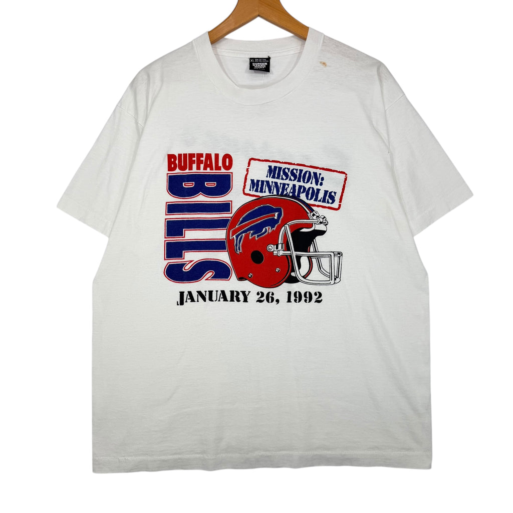 Vintage Buffalo Bills 1992 Mission: Minneapolis Shirt Large