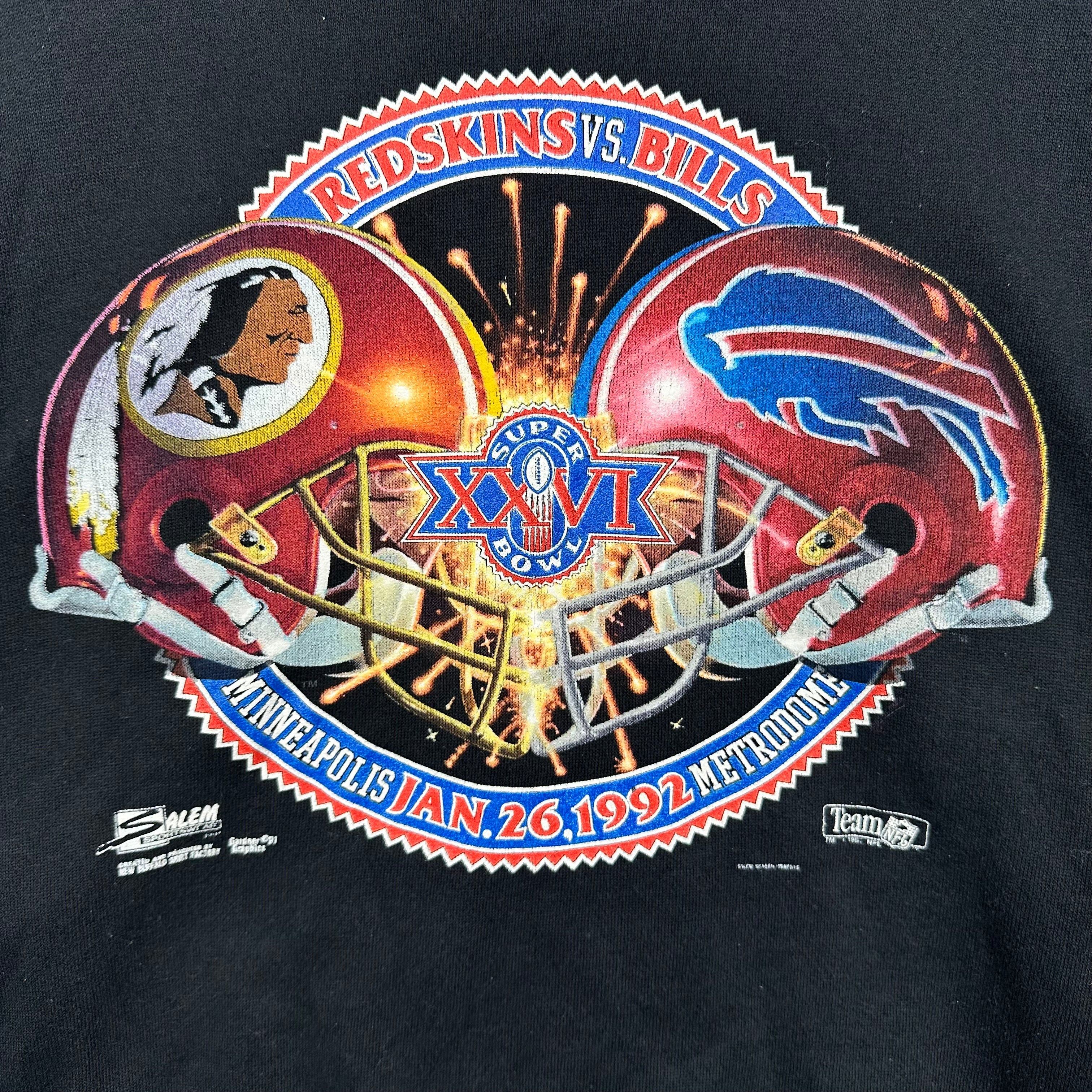 Vintage Buffalo Bills 1992 Super Bowl Crewneck Sweatshirt Large