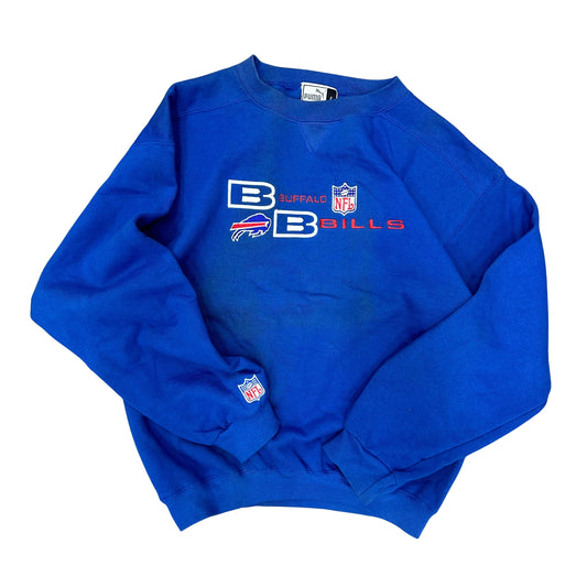 Vintage Buffalo Bills Crewneck Sweatshirt Large