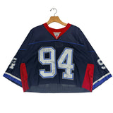 Vintage Buffalo Bills Aaron Schobel Cropped Jersey Large