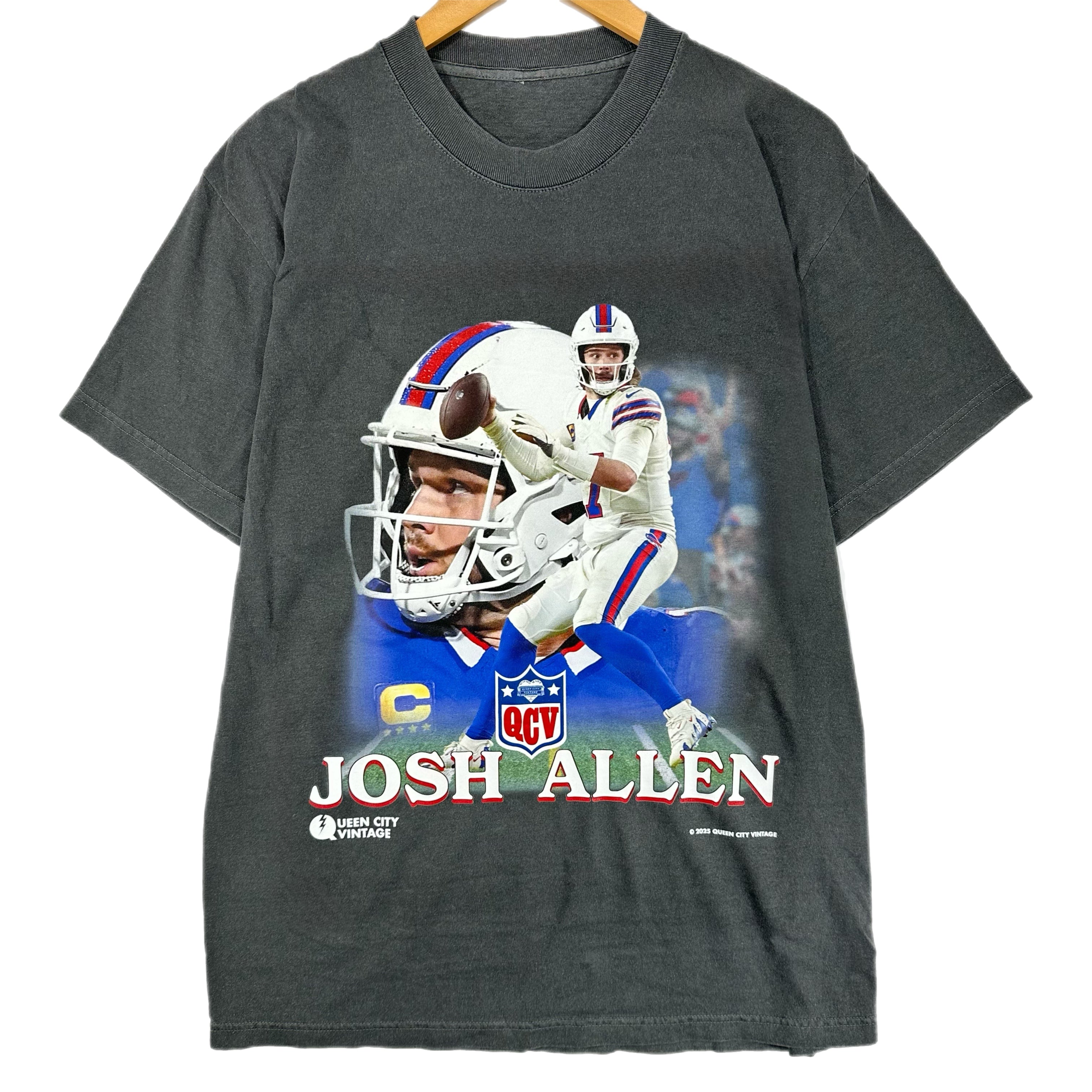 QCV Exclusive Josh Allen Big Head Buffalo Bills Shirt