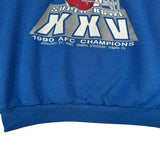 Vintage Buffalo Bills 1990 AFC Champs Crewneck Sweatshirt XL