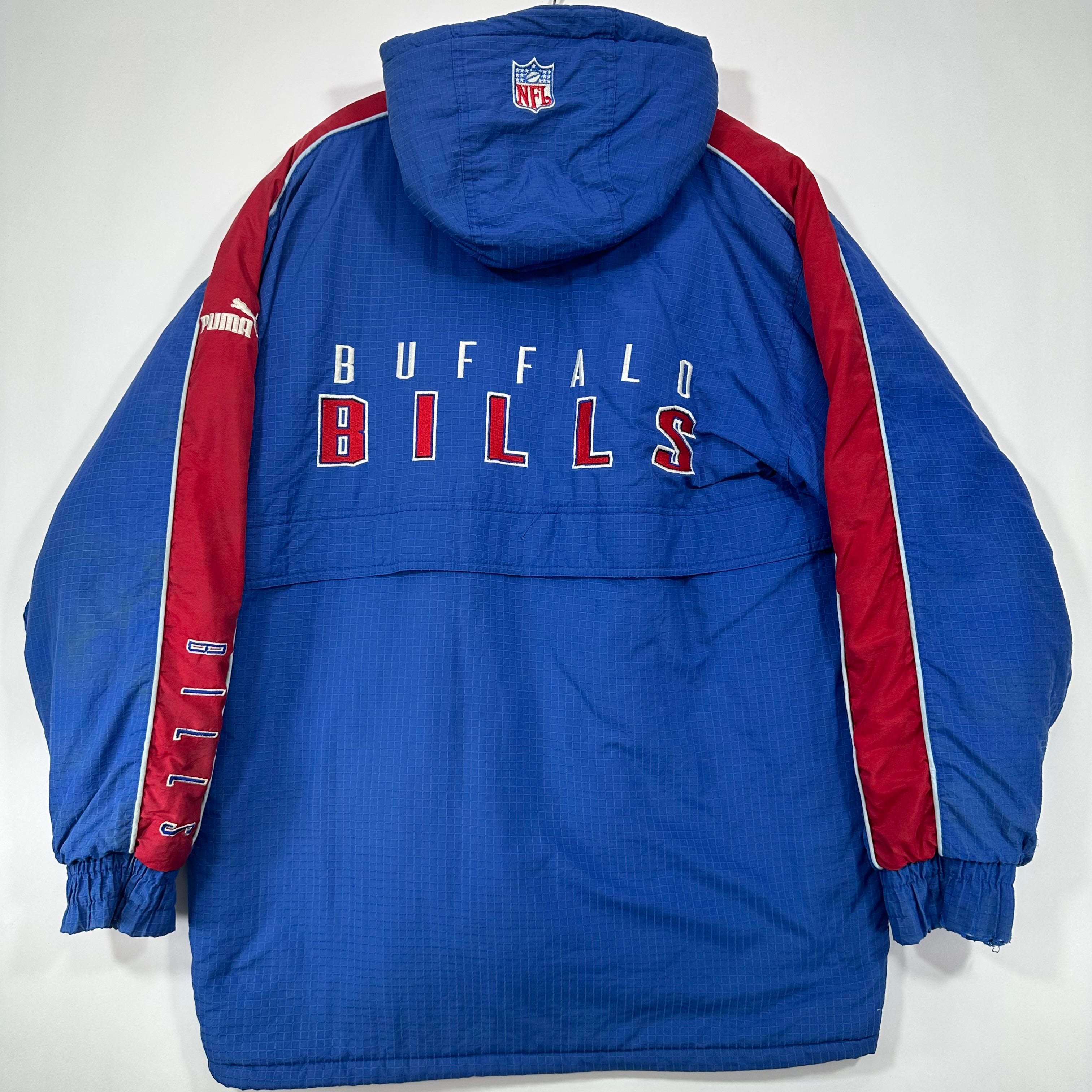 Vintage Buffalo Bills Puffer Jacket Medium
