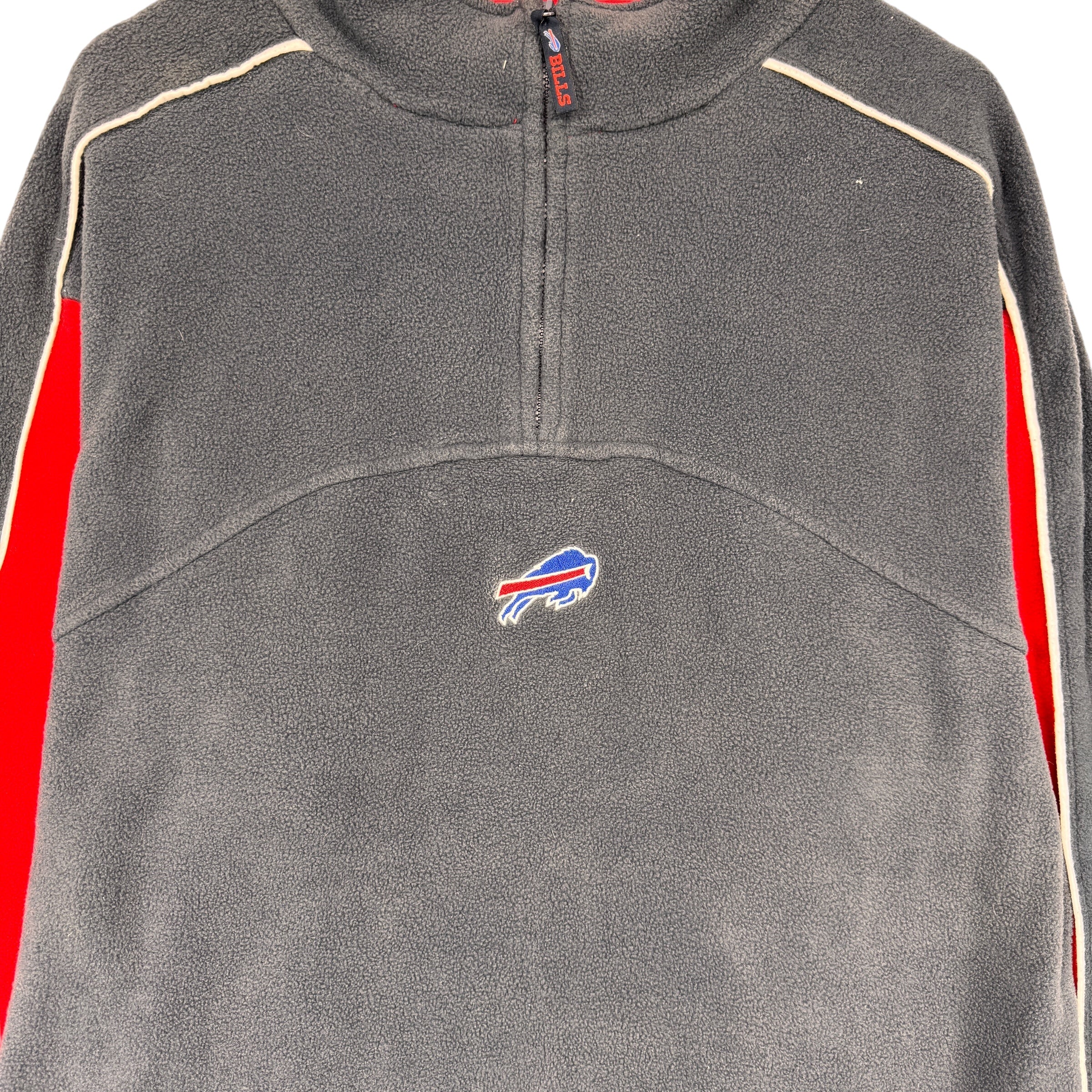 Vintage Buffalo Bills Pullover Fleece Sweatshirt Large