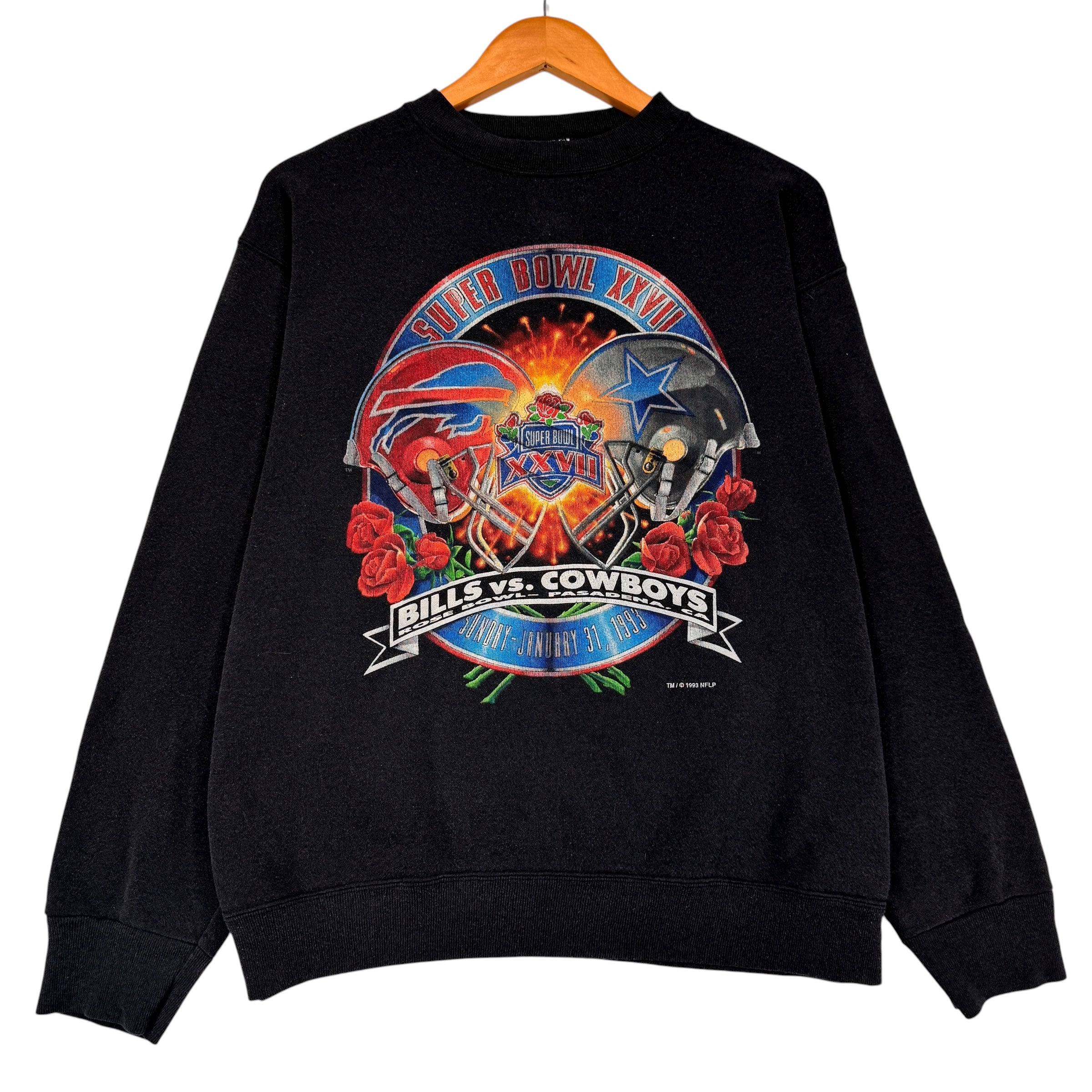 Vintage Buffalo Bills 1993 Super Bowl Crewneck Sweatshirt Large