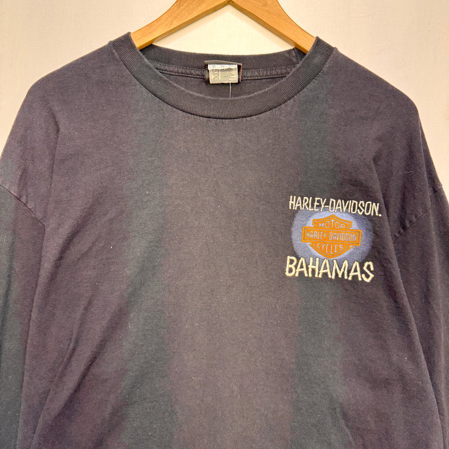 Vintage Harley Davidson Bahamas Long Sleeve Shirt XL