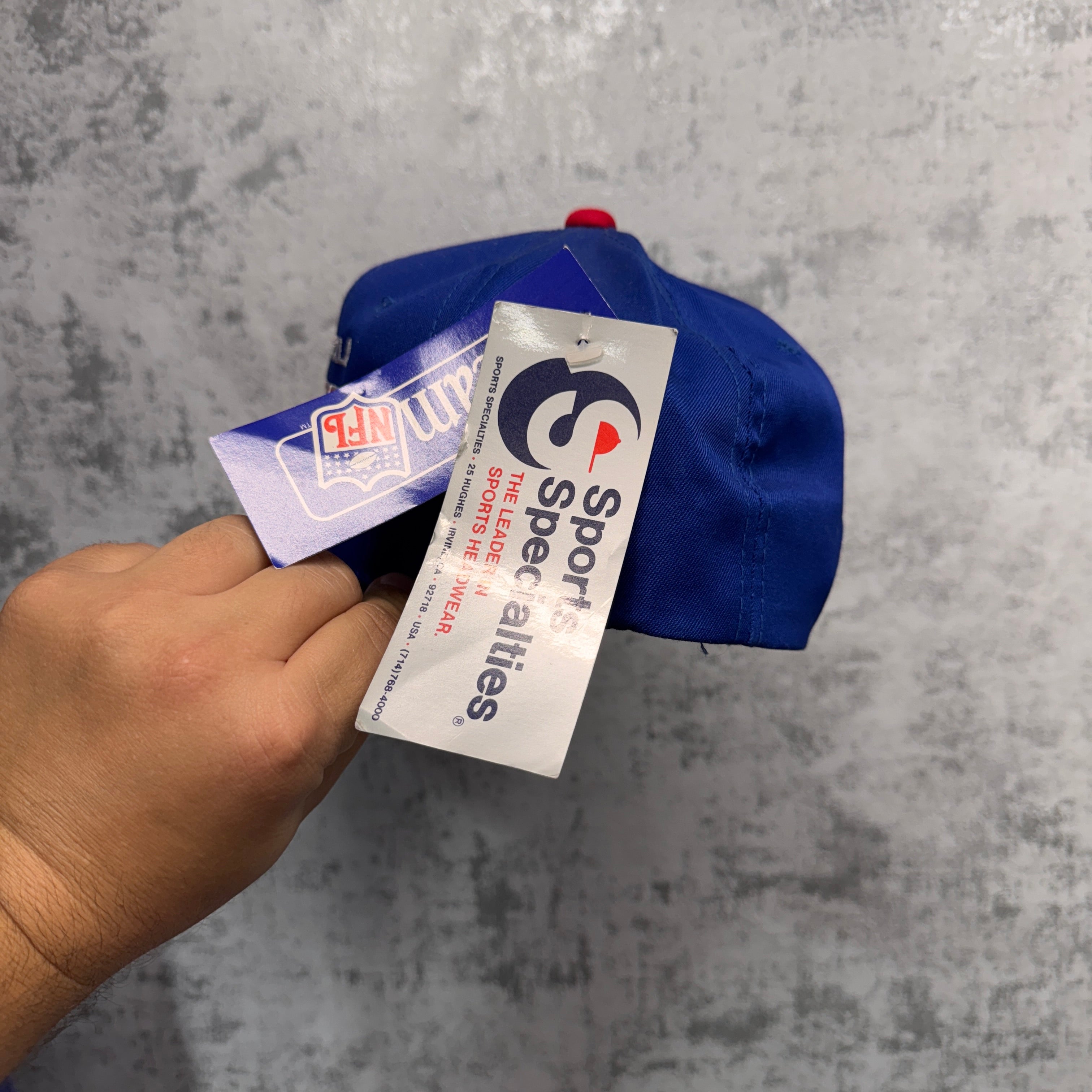 Vintage Buffalo Bills Deadstock Script Snapback Hat