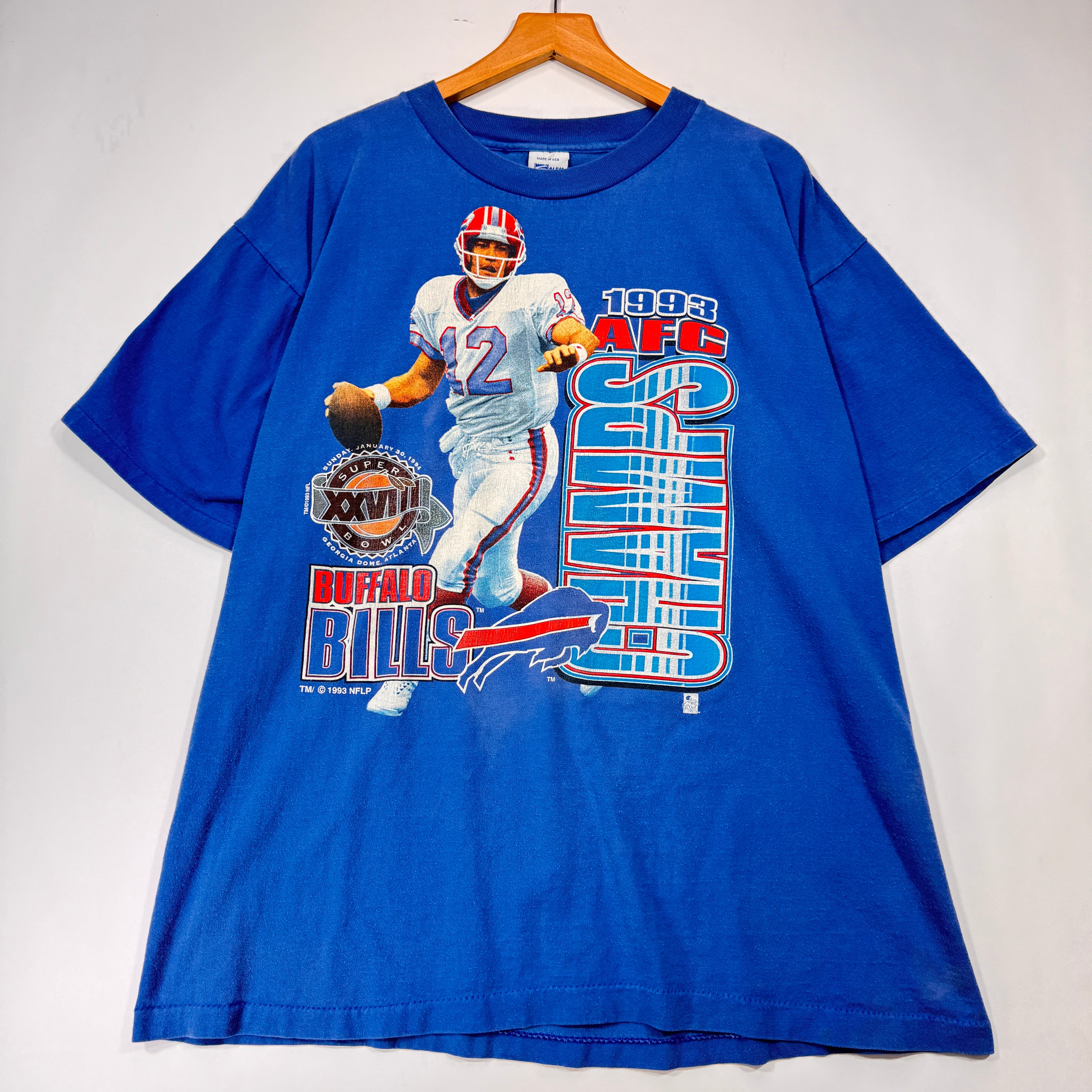 Vintage Buffalo Bills 1993 AFC Champions Shirt XL