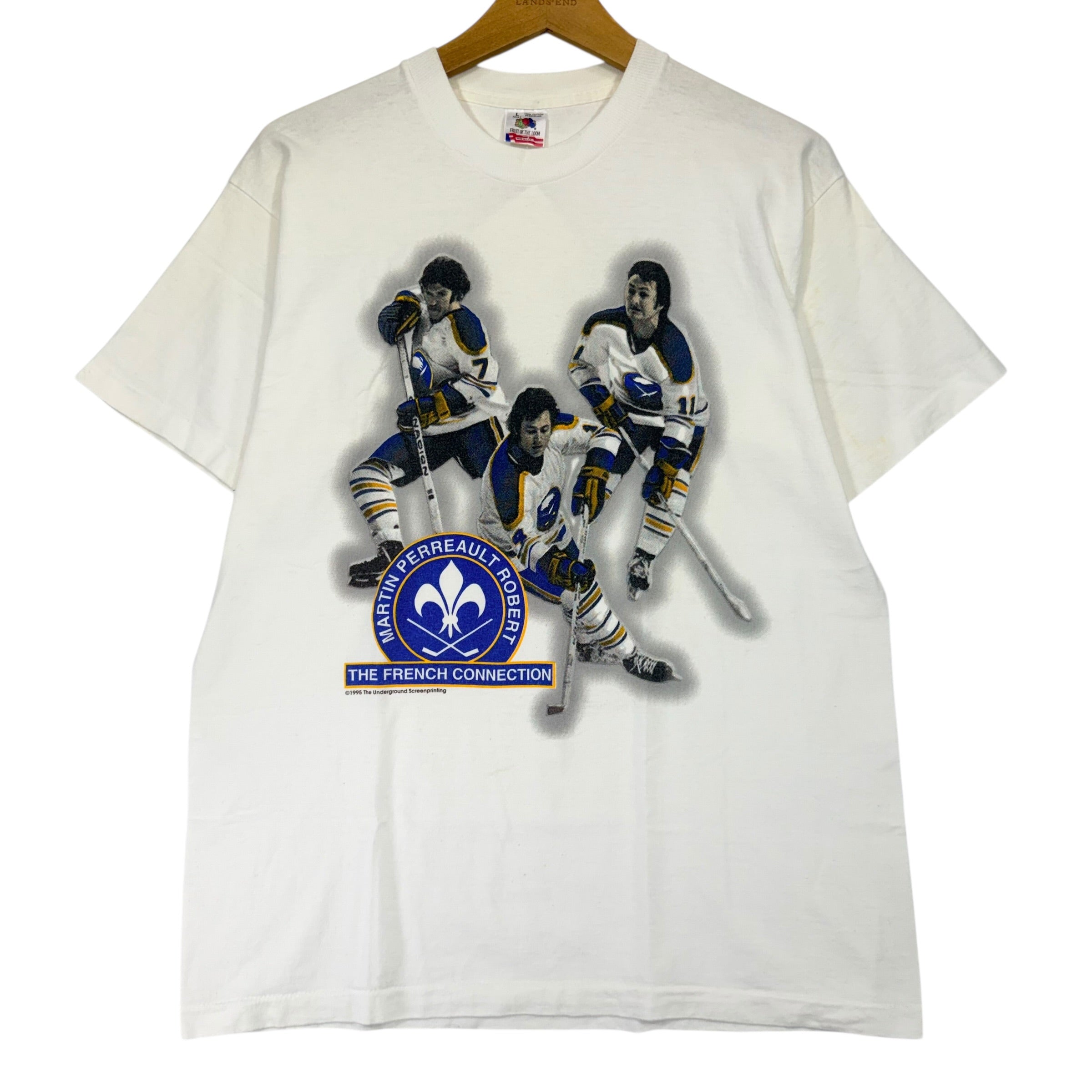 Vintage Buffalo Sabres French Connection Shirt Large