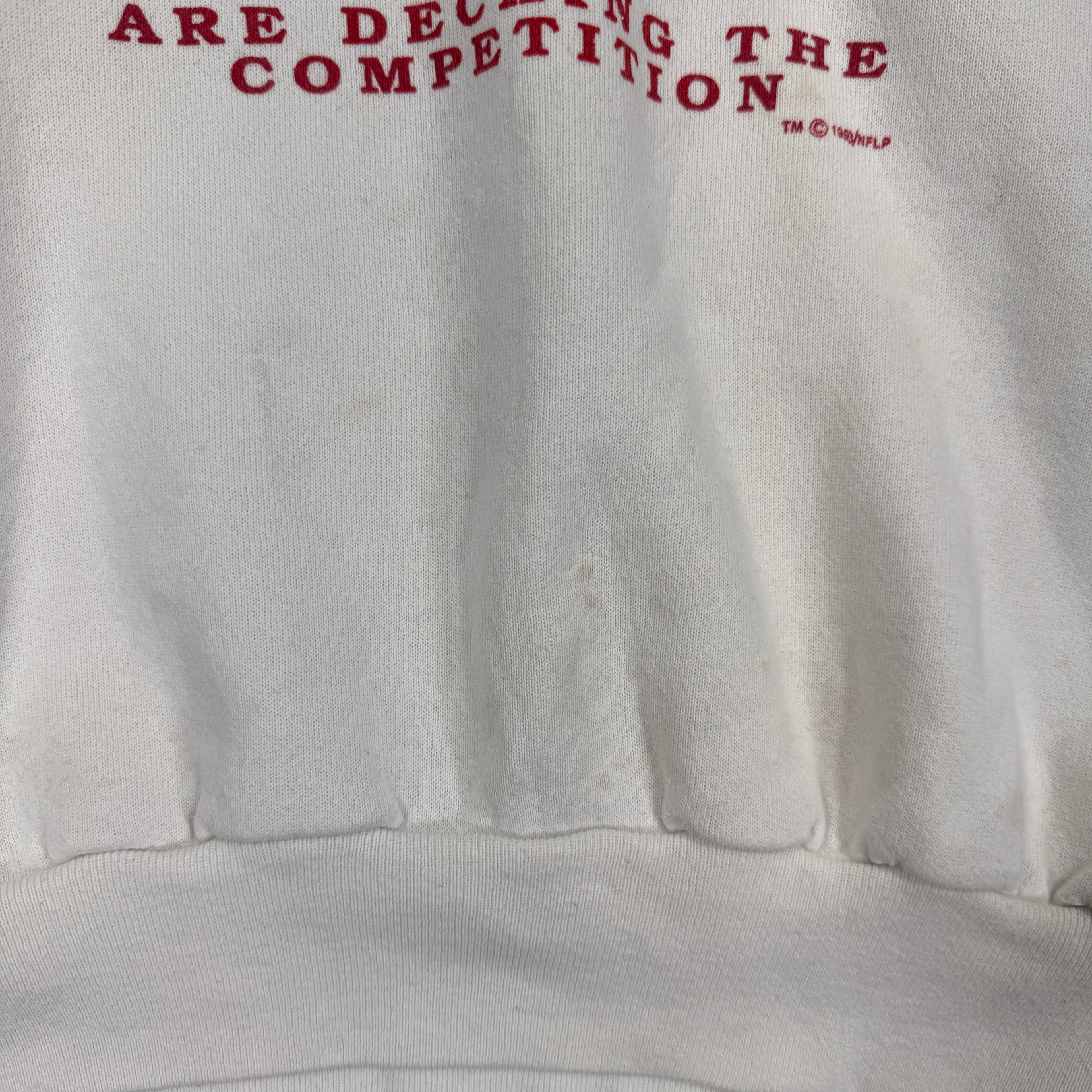 Vintage Buffalo Bills Wild Card Crewneck Sweatshirt Large