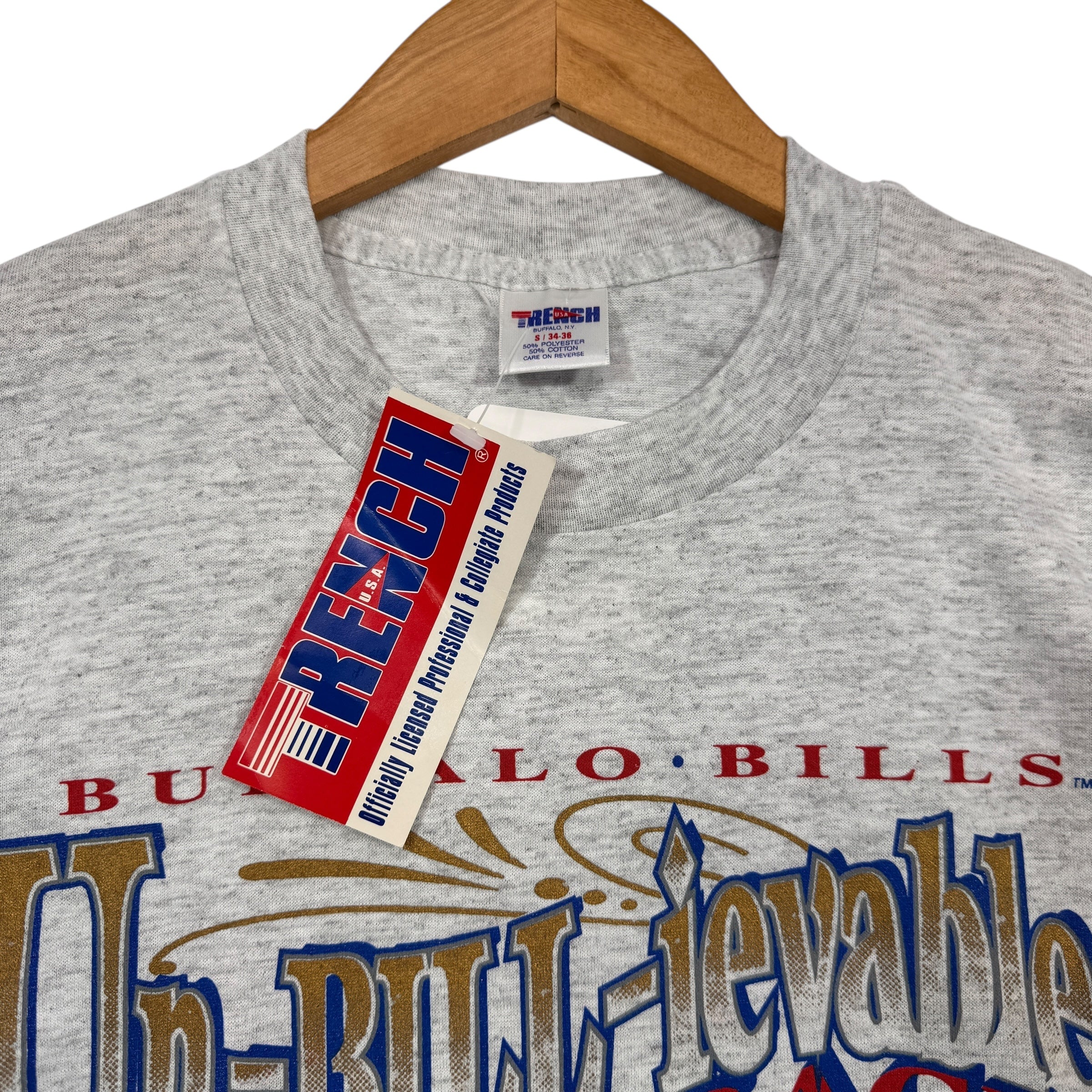 Vintage Buffalo Bills 1993 Un-Bill-ievable Comeback Shirt Small
