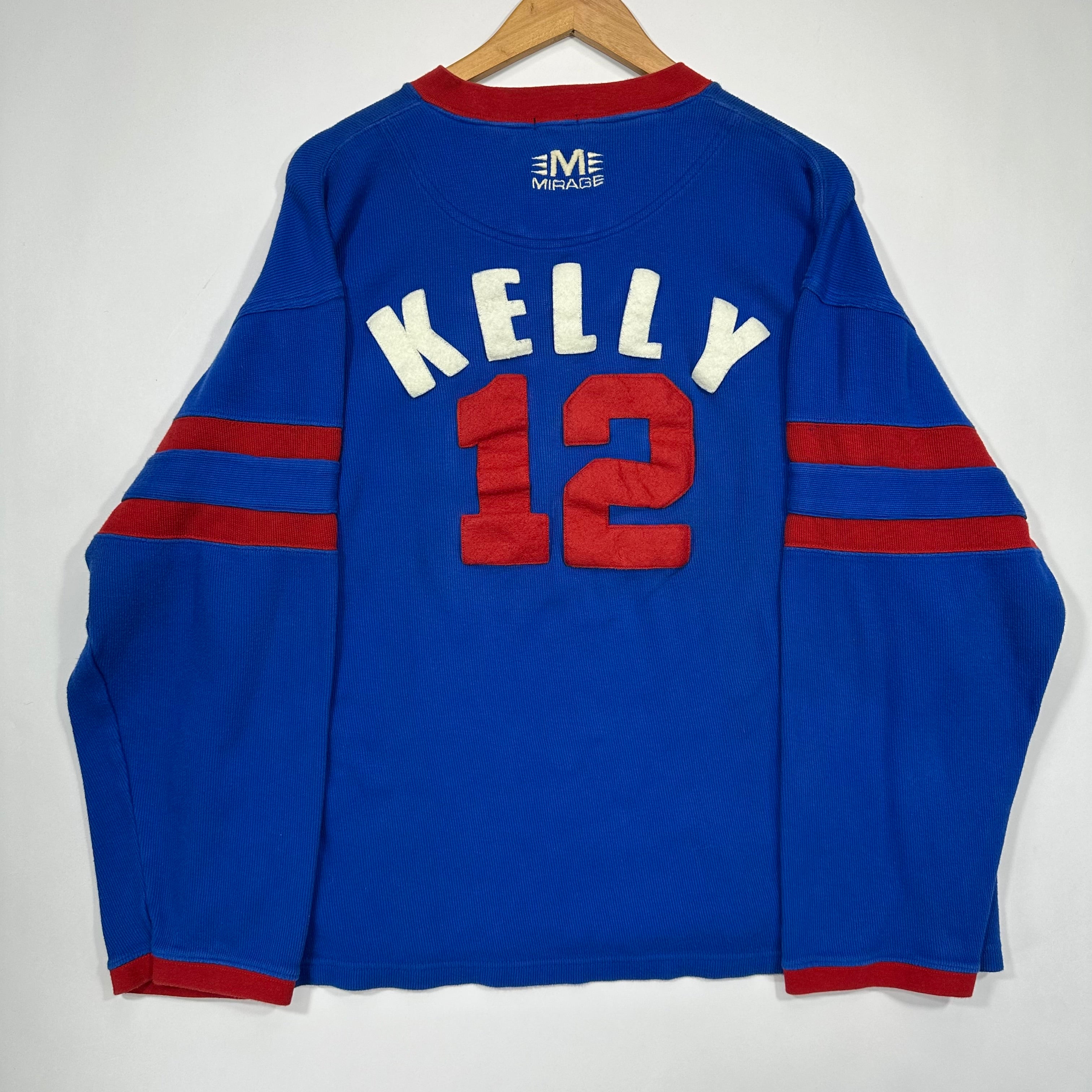 Vintage Buffalo Bills Kelly #12 Rugby Shirt XL