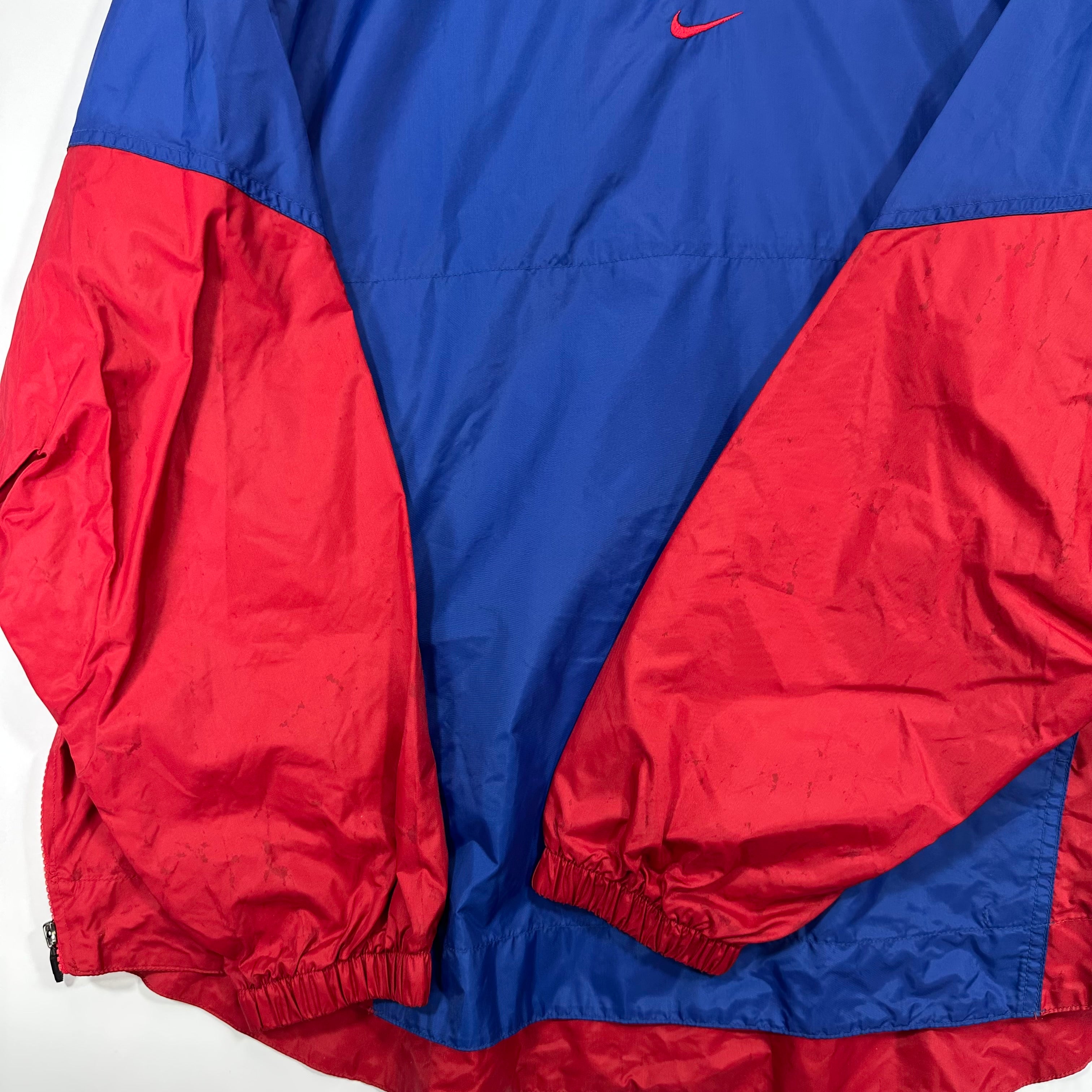 Vintage Buffalo Bills Nike Pullover Windbreaker Jacket XL