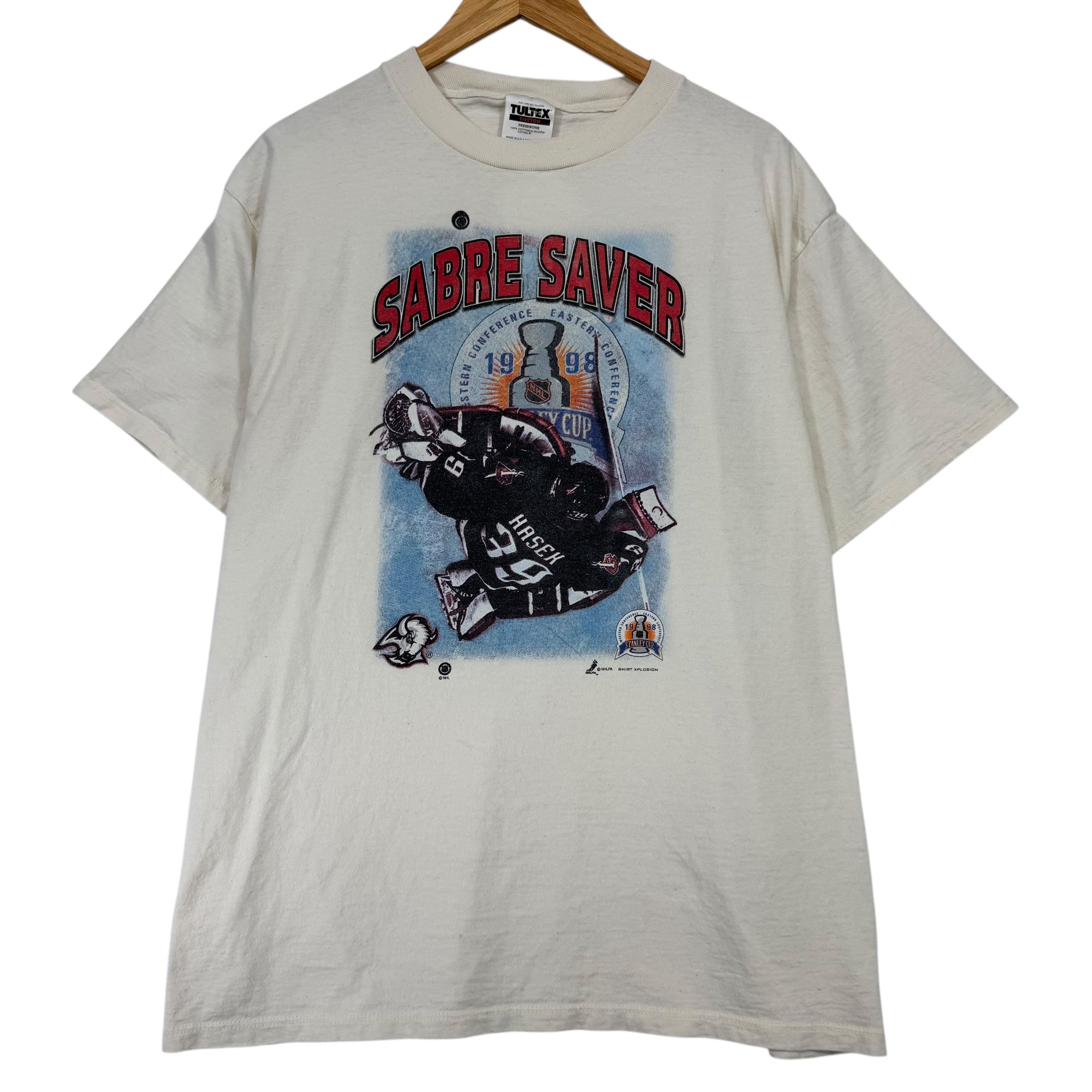 Vintage Buffalo Sabres Stanley Cup Dominik Hasek Shirt XL