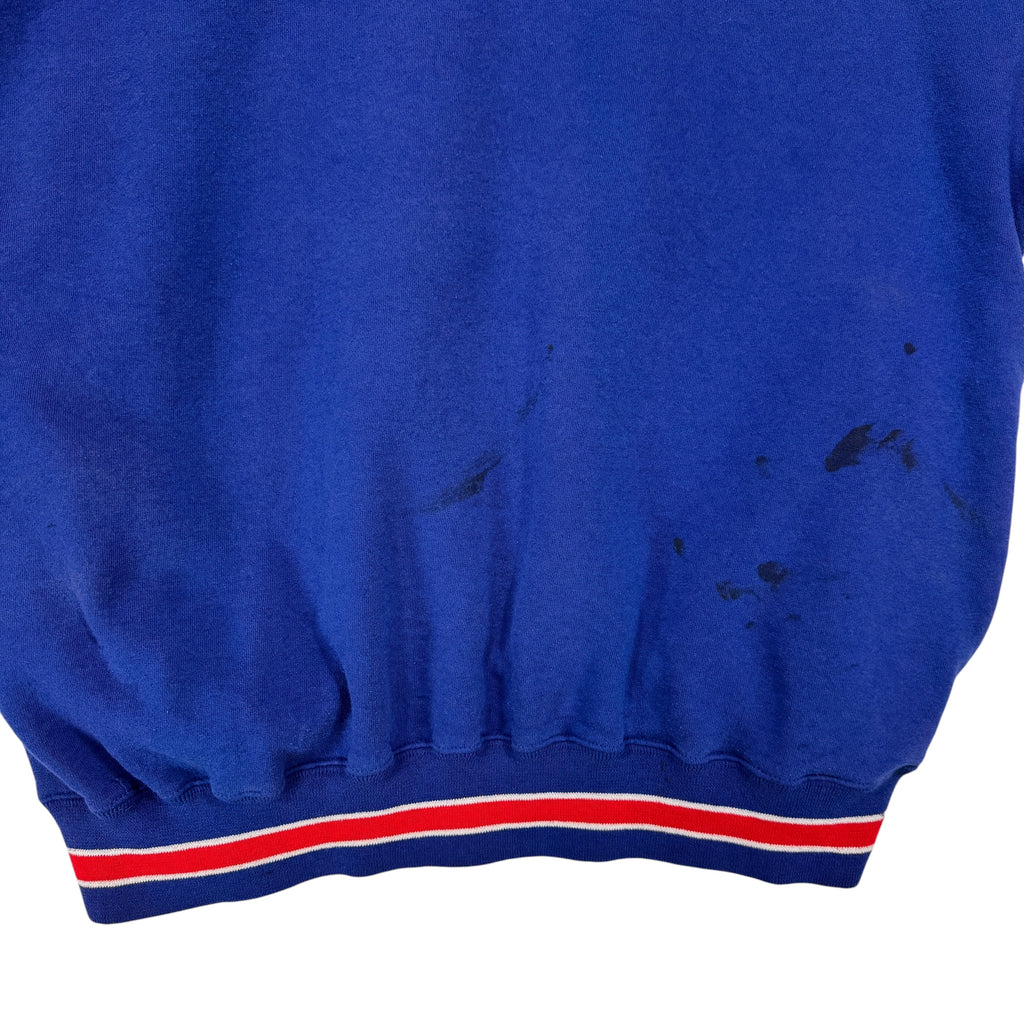 Vintage Buffalo Bills Starter Embroidered Thrashed Hoodie Sweatshirt XL