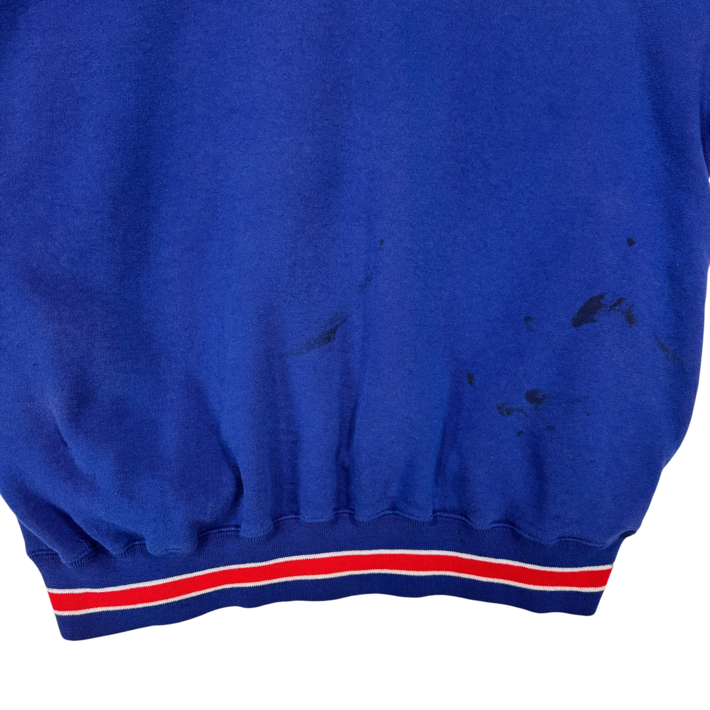 Vintage Buffalo Bills Starter Embroidered Thrashed Hoodie Sweatshirt XL