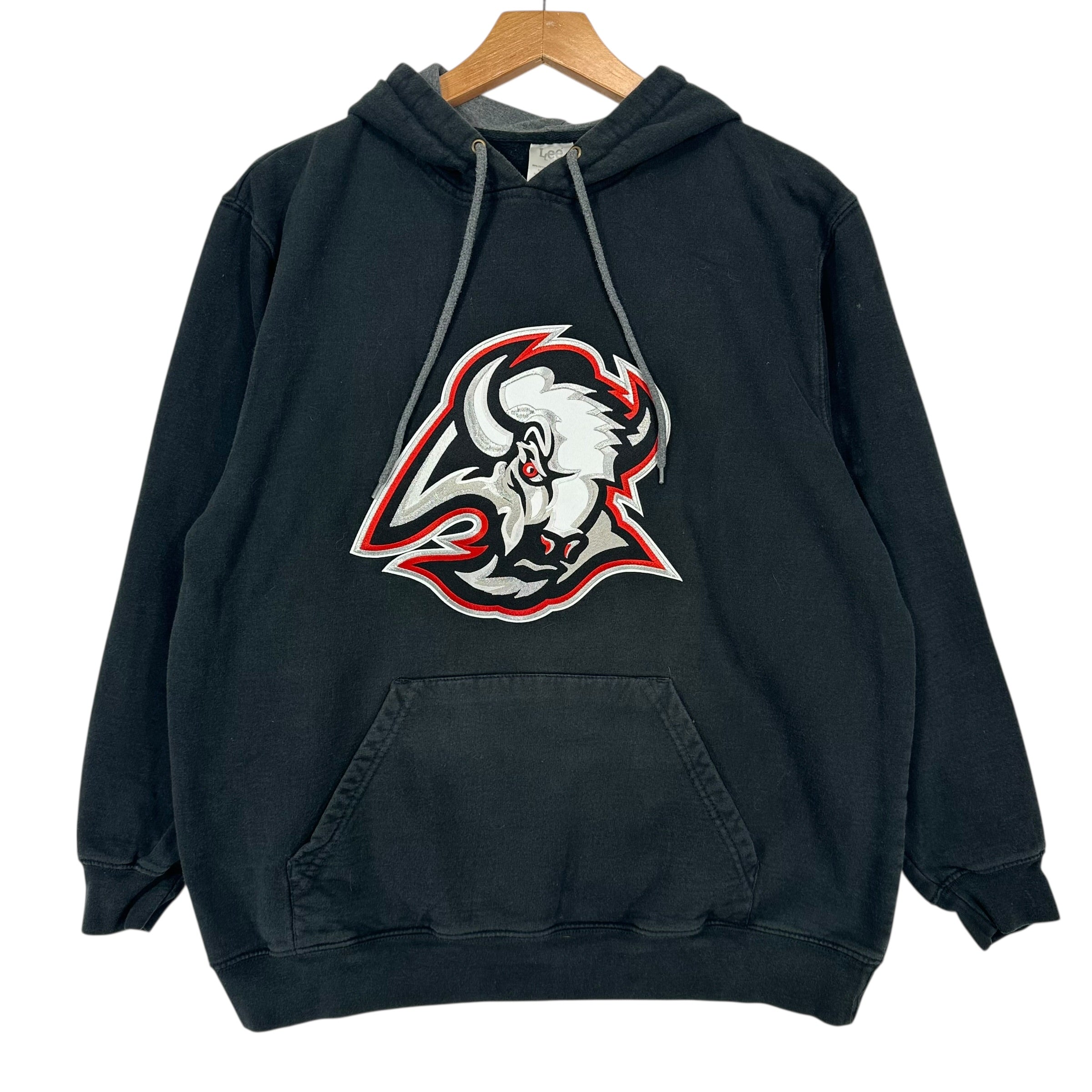 Vintage Buffalo Sabres Hoodie Sweatshirt Large