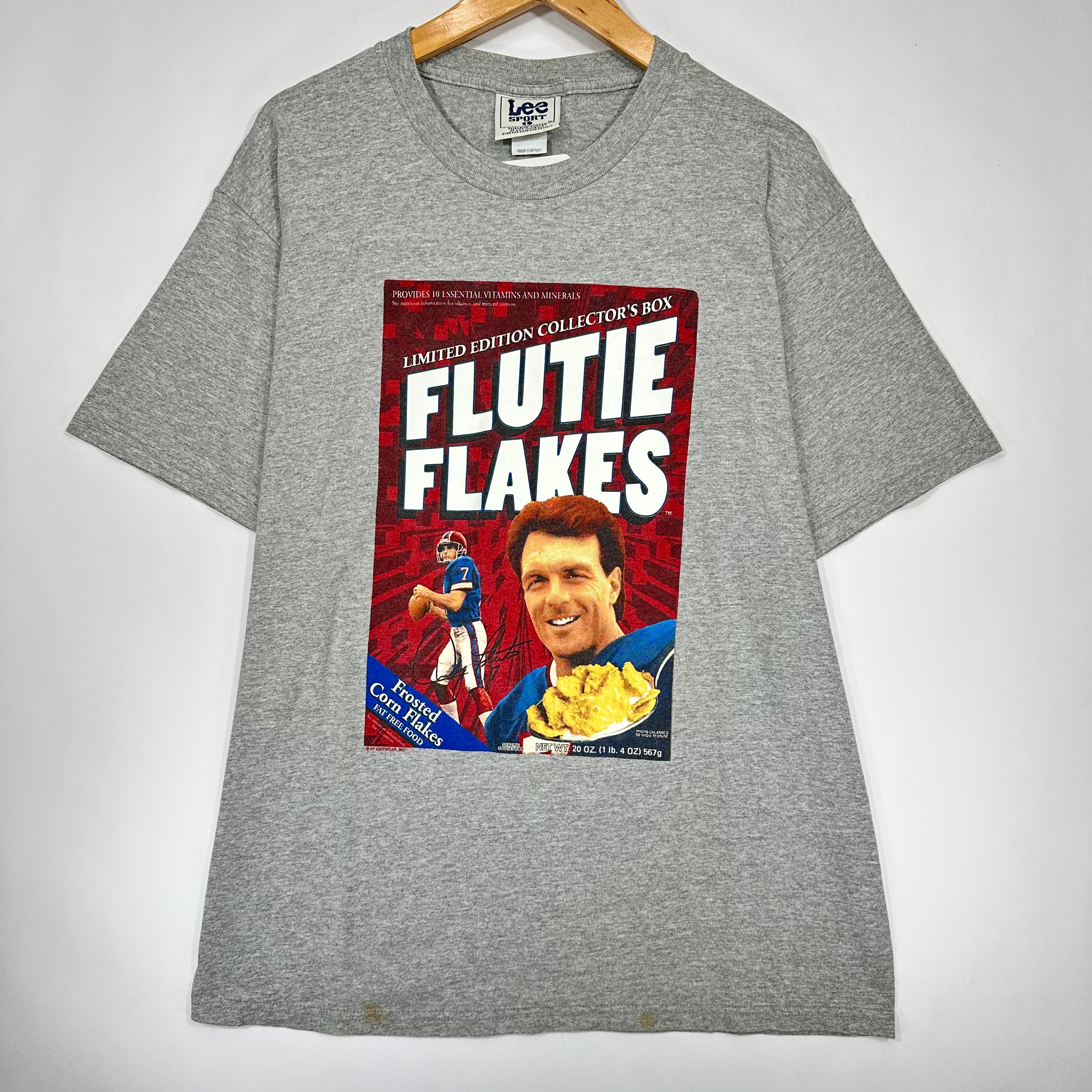 Vintage Buffalo Bills Flutie Flakes Shirt Large