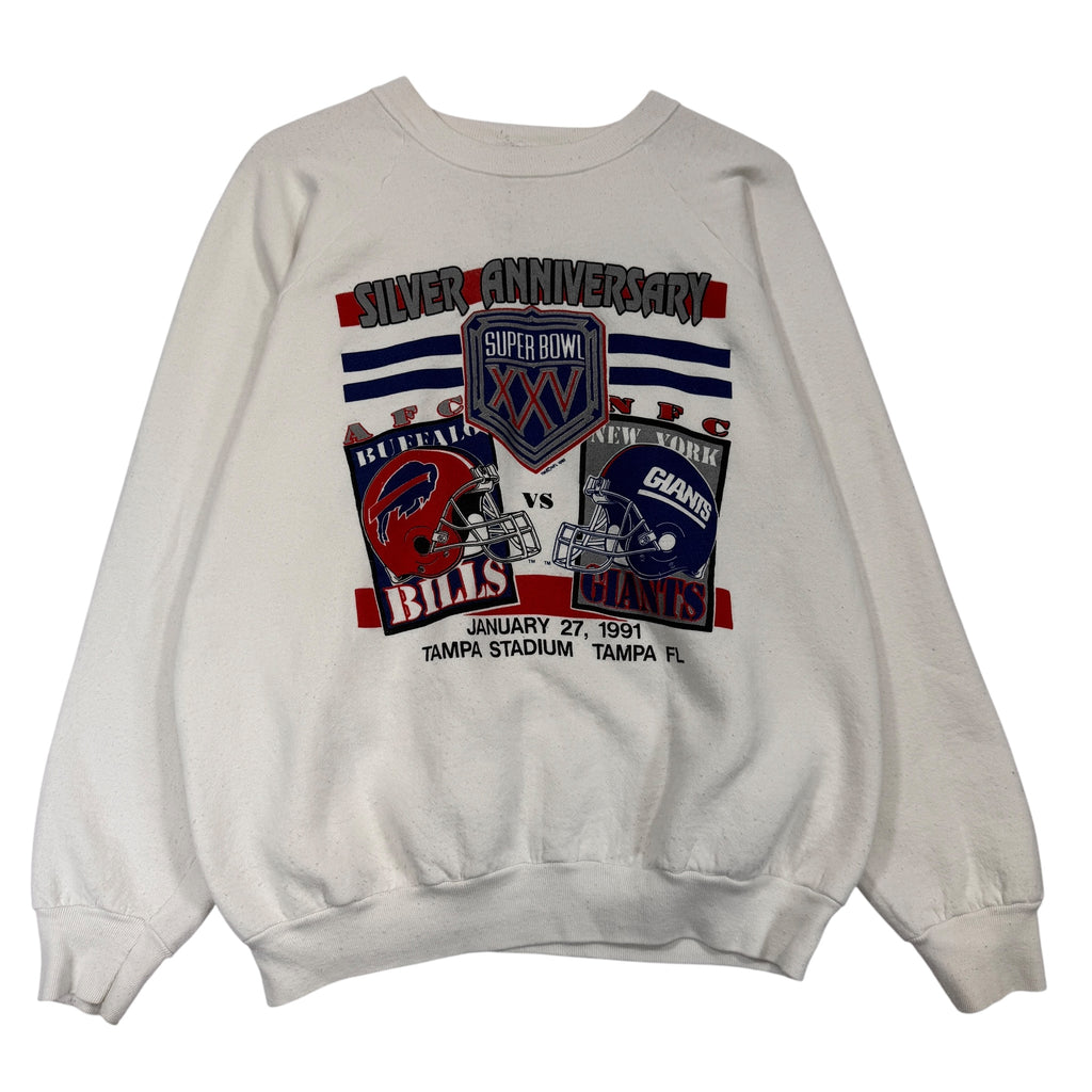 Vintage Buffalo Bills 1991 Super Bowl Crewneck Sweatshirt Large