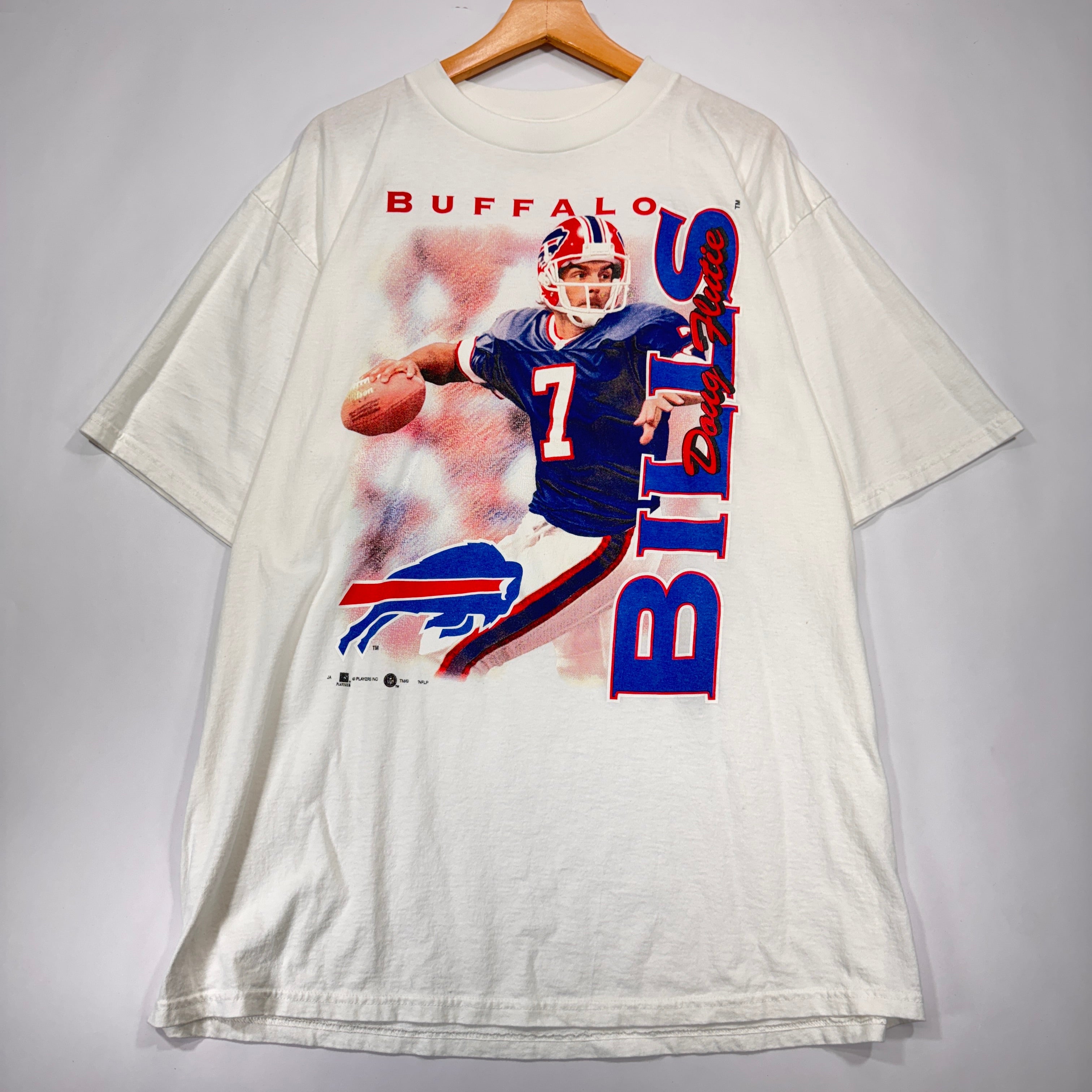 Vintage Buffalo Bills Dough Flutie Shirt XXL