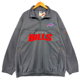 Vintage Buffalo Bills 1/4 Zip Sweatshirt XL