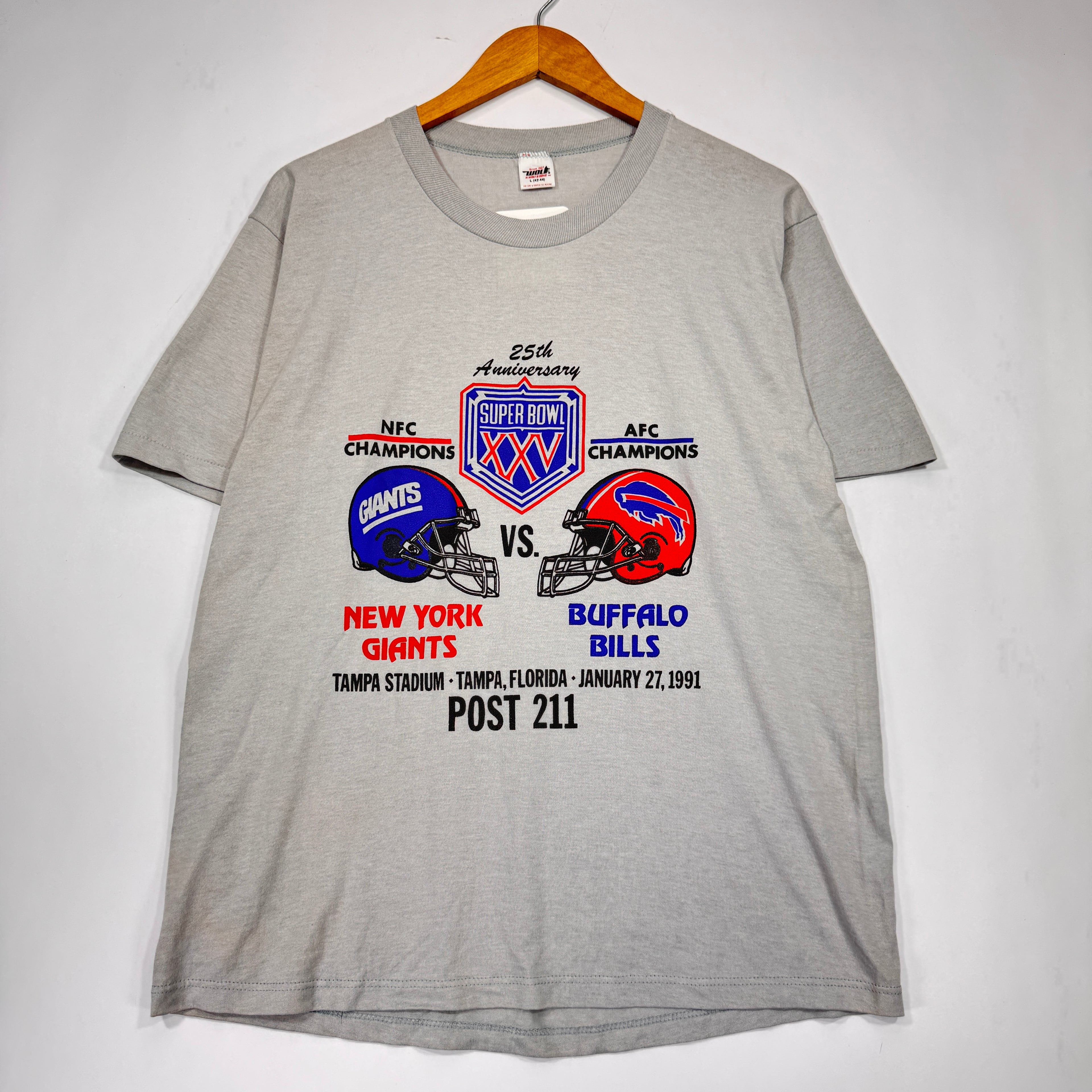 Vintage Buffalo Bills 1991 Super Bowl Shirt Large