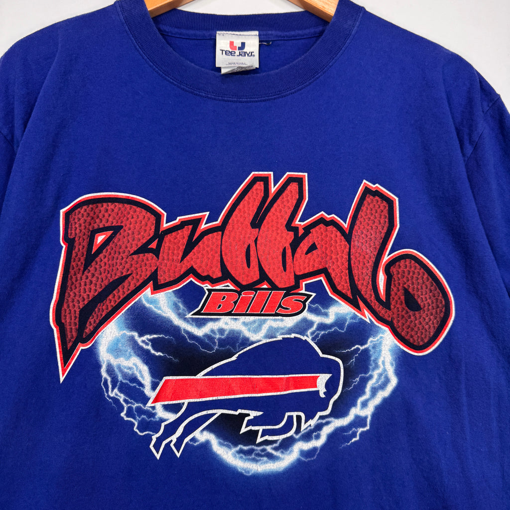 Vintage Buffalo Bills Lightning Shirt Large